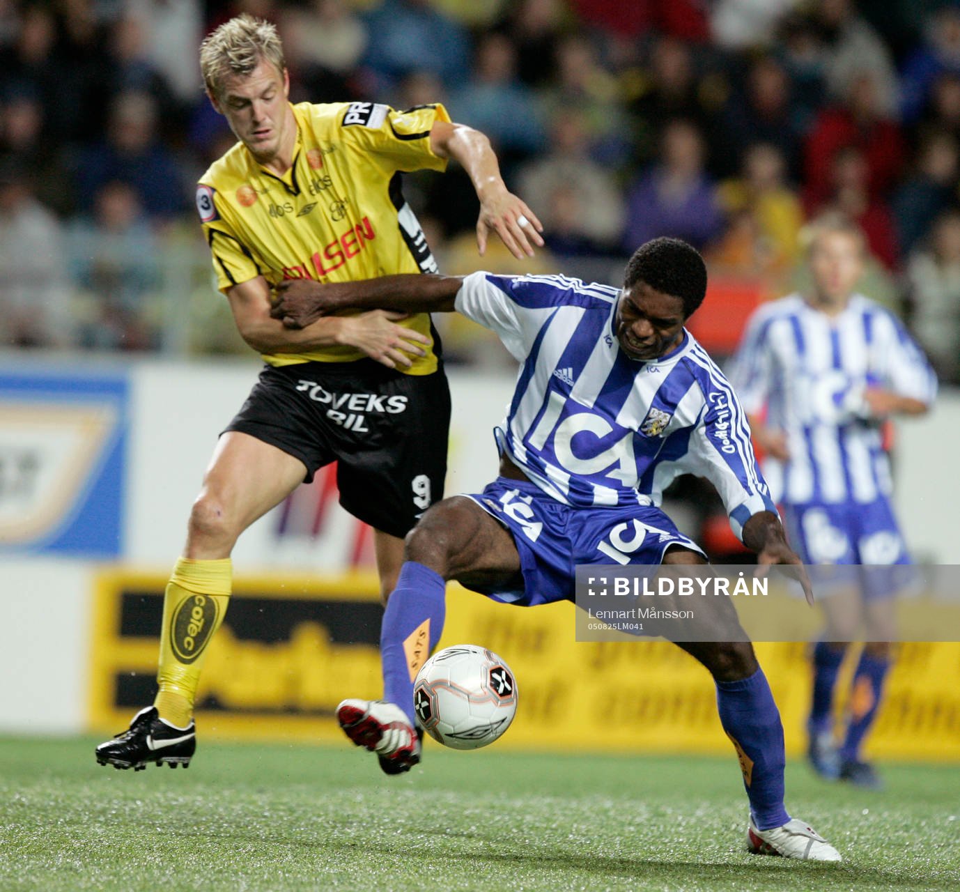 Mathias Svensson och Samuel Wowoah