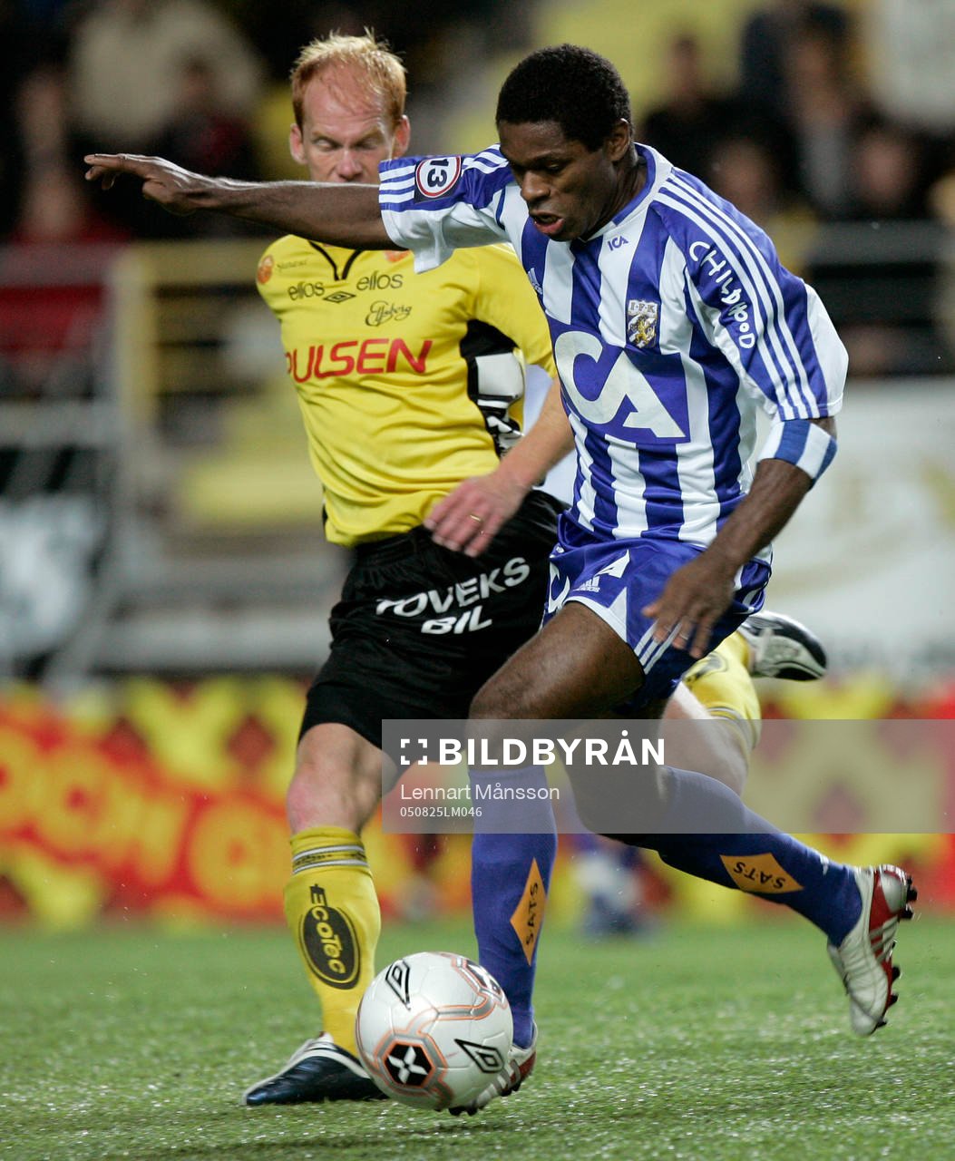  Samuel Wowoah, Göteborg och Magnus Samuelsson, Elfsborg.