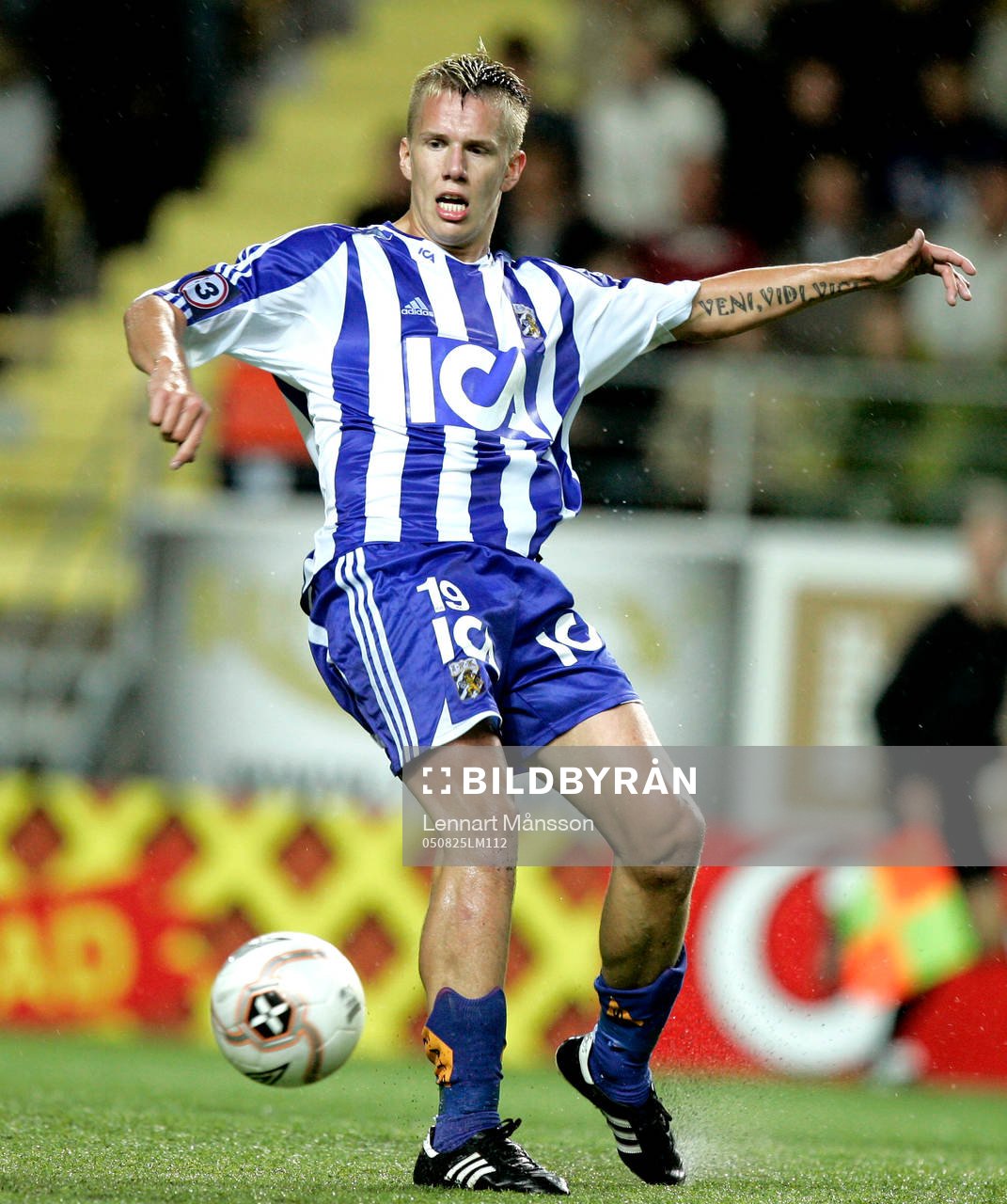 Pontus Wermblom,  Göteborg. Tatuering