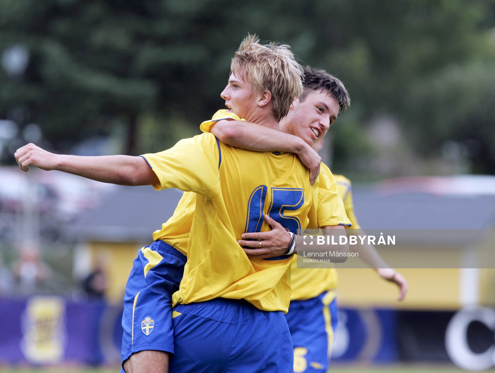 Axel Johansson och  Amir Suljic, Linköping