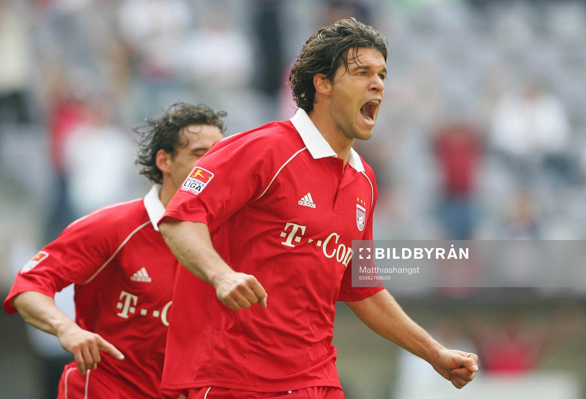 Michael Ballack Bayern München, jubel