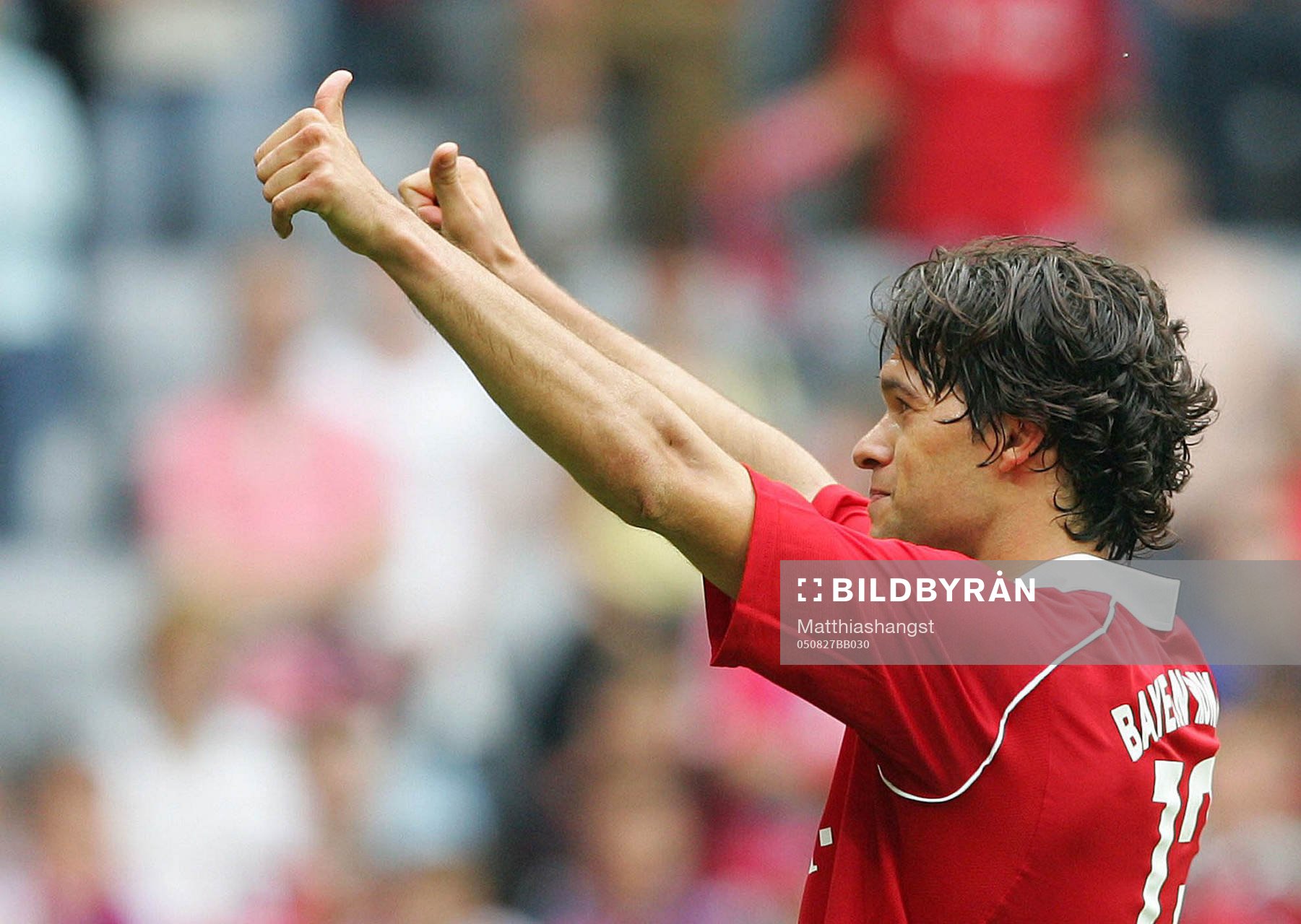 Michael Ballack,  Bayern München, jubel