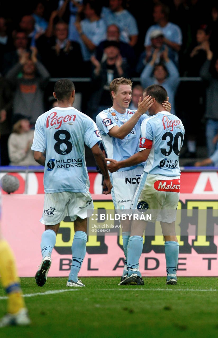 Marcus Pode, Malmö, jublar