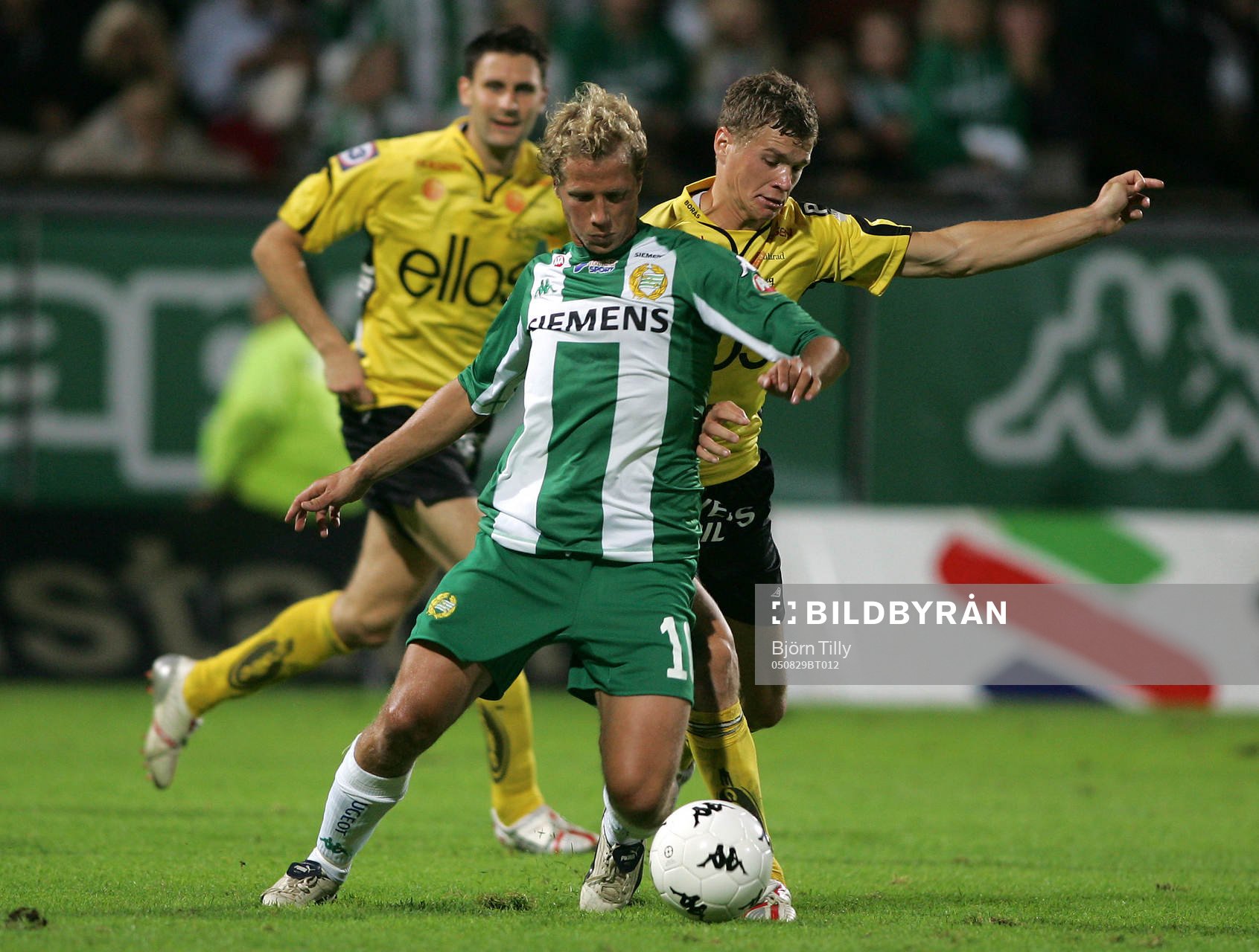 Erik Johansson, Hammarby och Samuel Holmén, Elfsborg