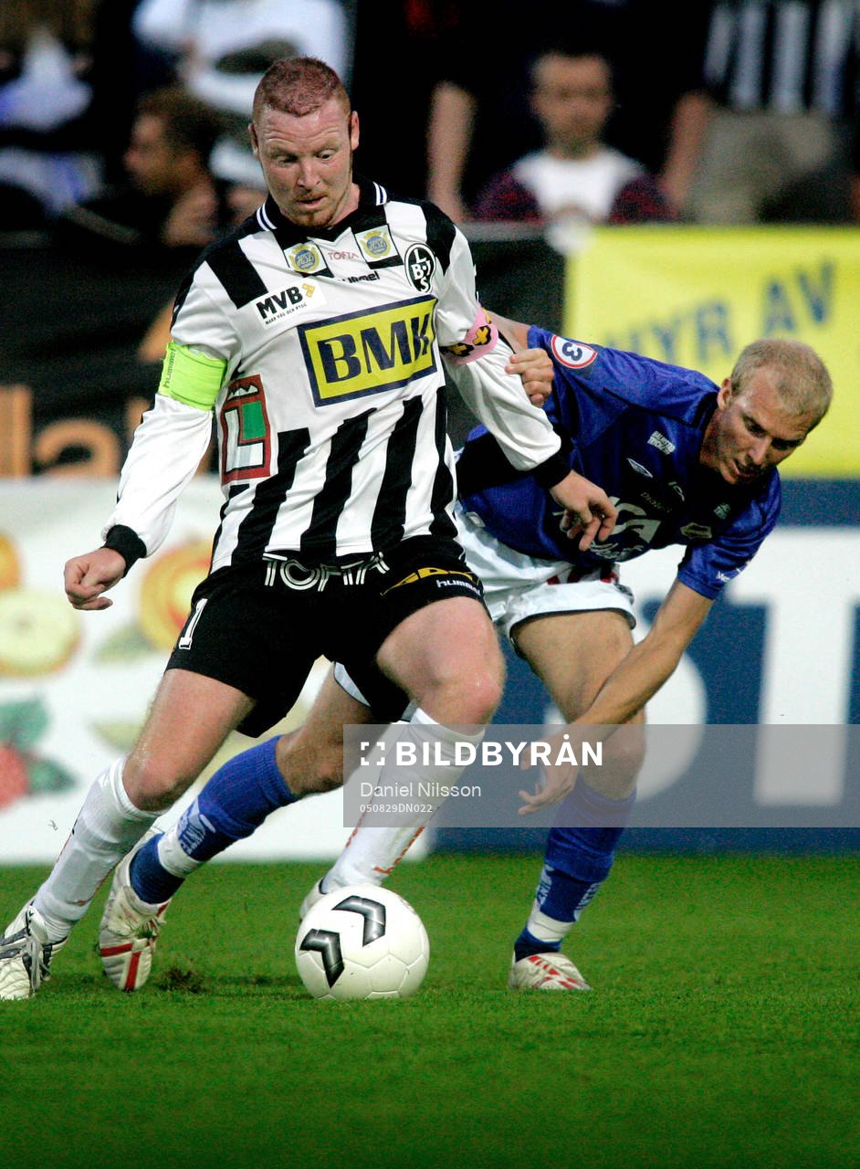 Jörgen Pettersson, Landskrona och Per Johansson, Halmstad