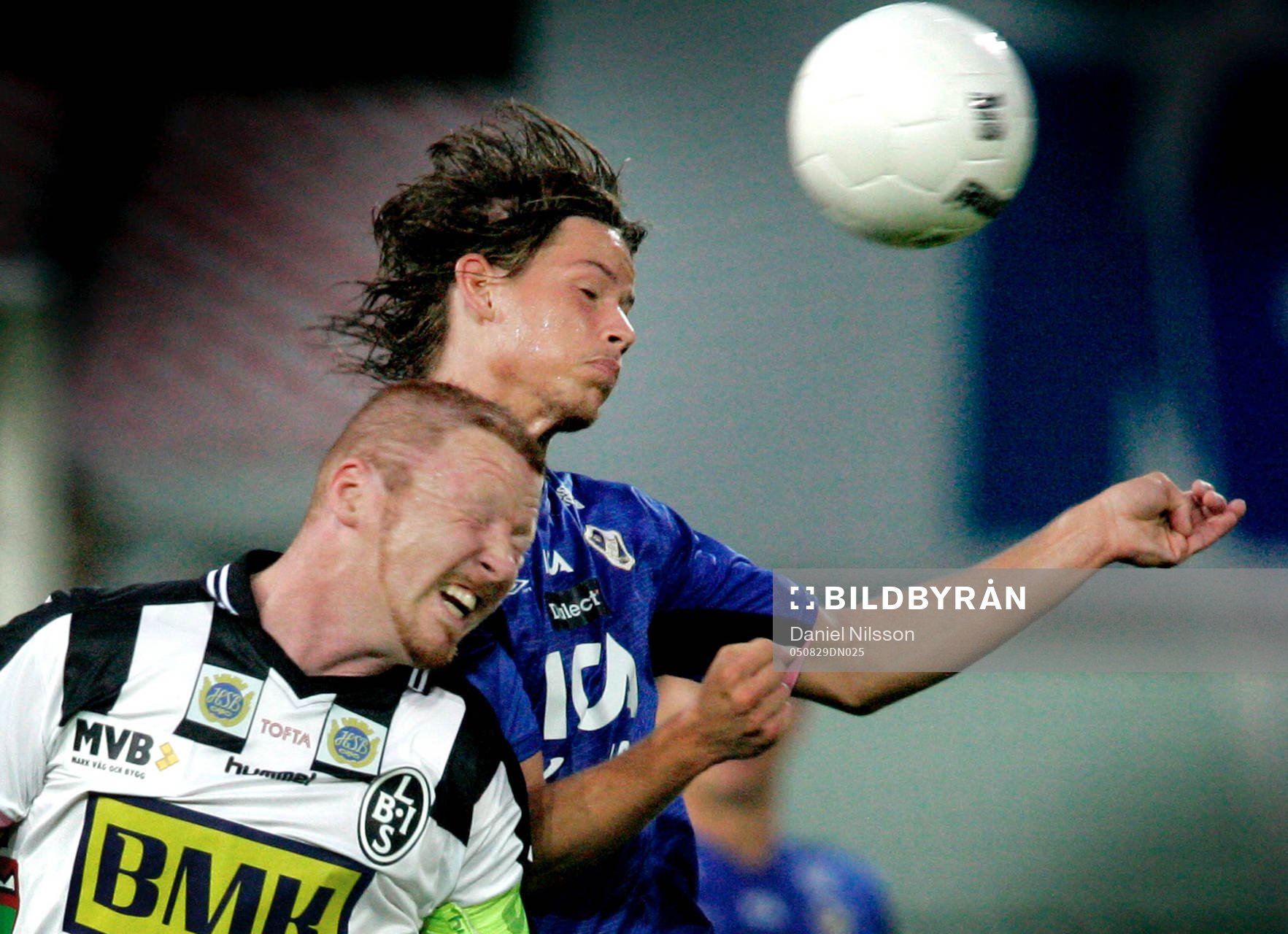 Jörgen Pettersson, Landskrona och Dusan Djuric, Halmstad