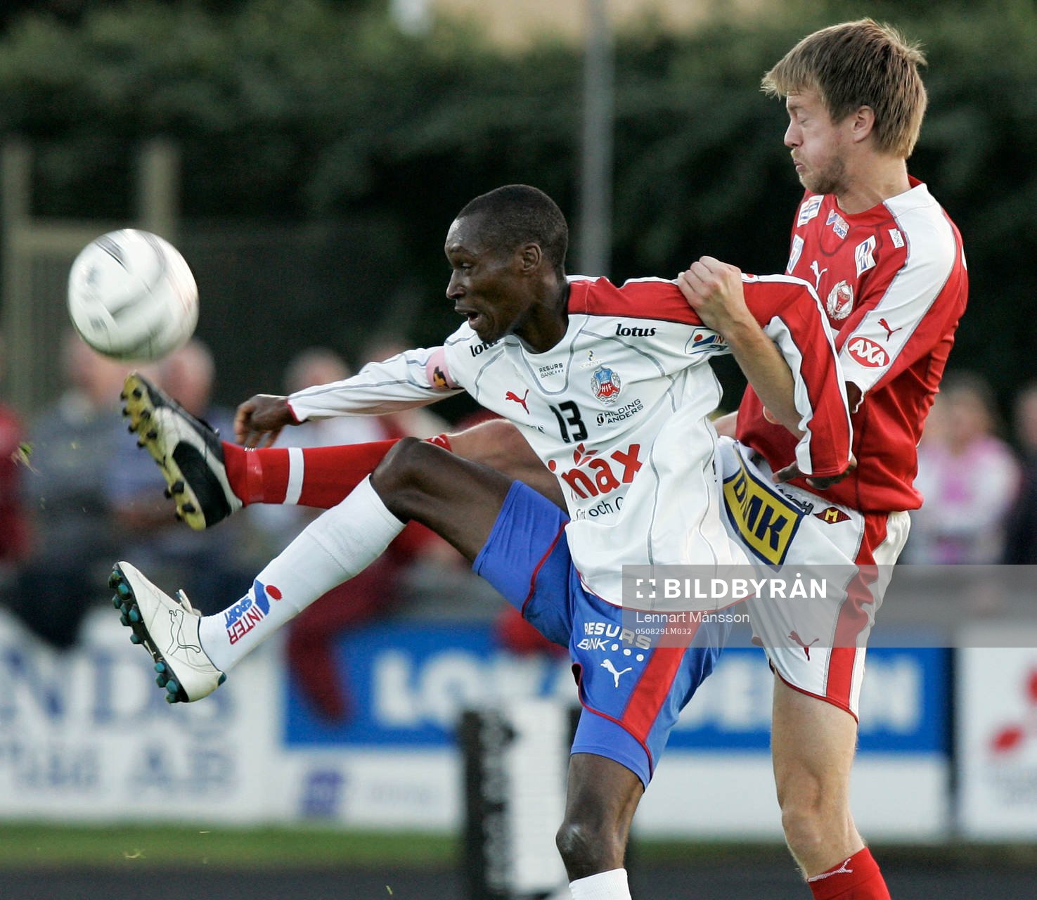 Joachim Lantz och Atiba Hutchinson