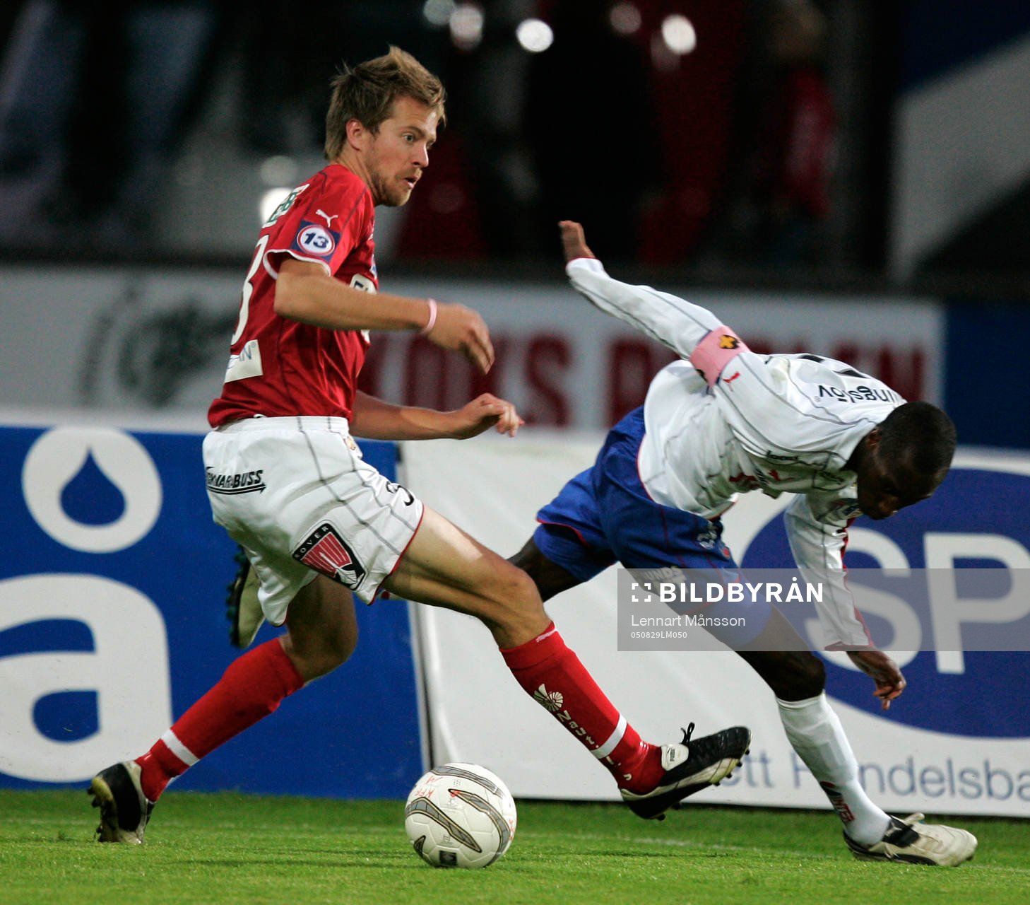 Joachim Lantz och Atiba Huchinson