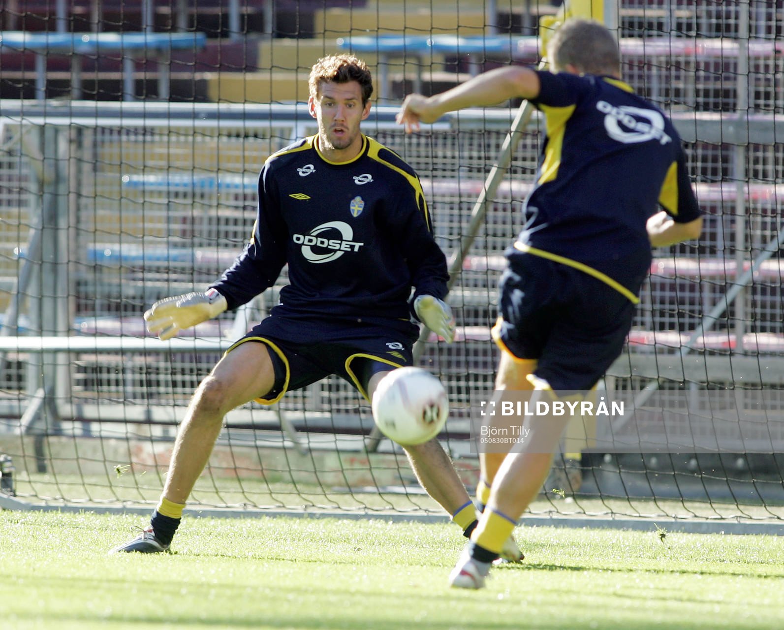 Andreas Isaksson, målvakt, Sverige