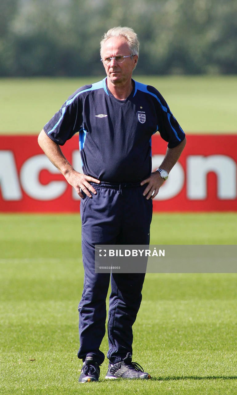 Sven-Göran Eriksson, tränare, förbundskapten