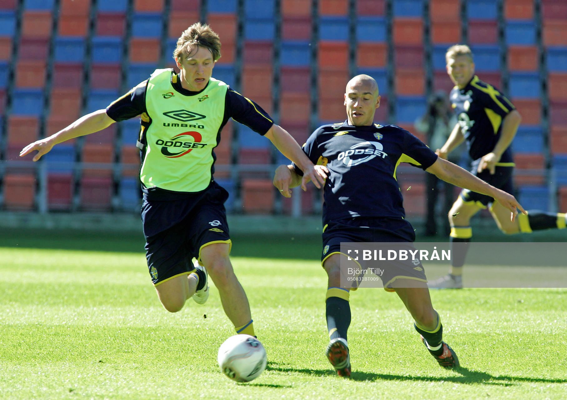 Kim Källström och Henrik Larsson, Sverige