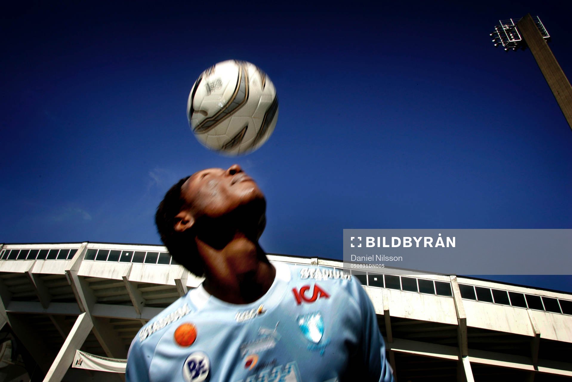 Edward Ofere från Nigeria, nyförvärv i Malmö FF