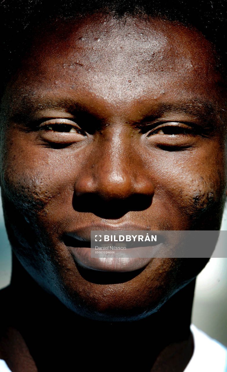 Edward Ofere från Nigeria, nyförvärv i Malmö FF