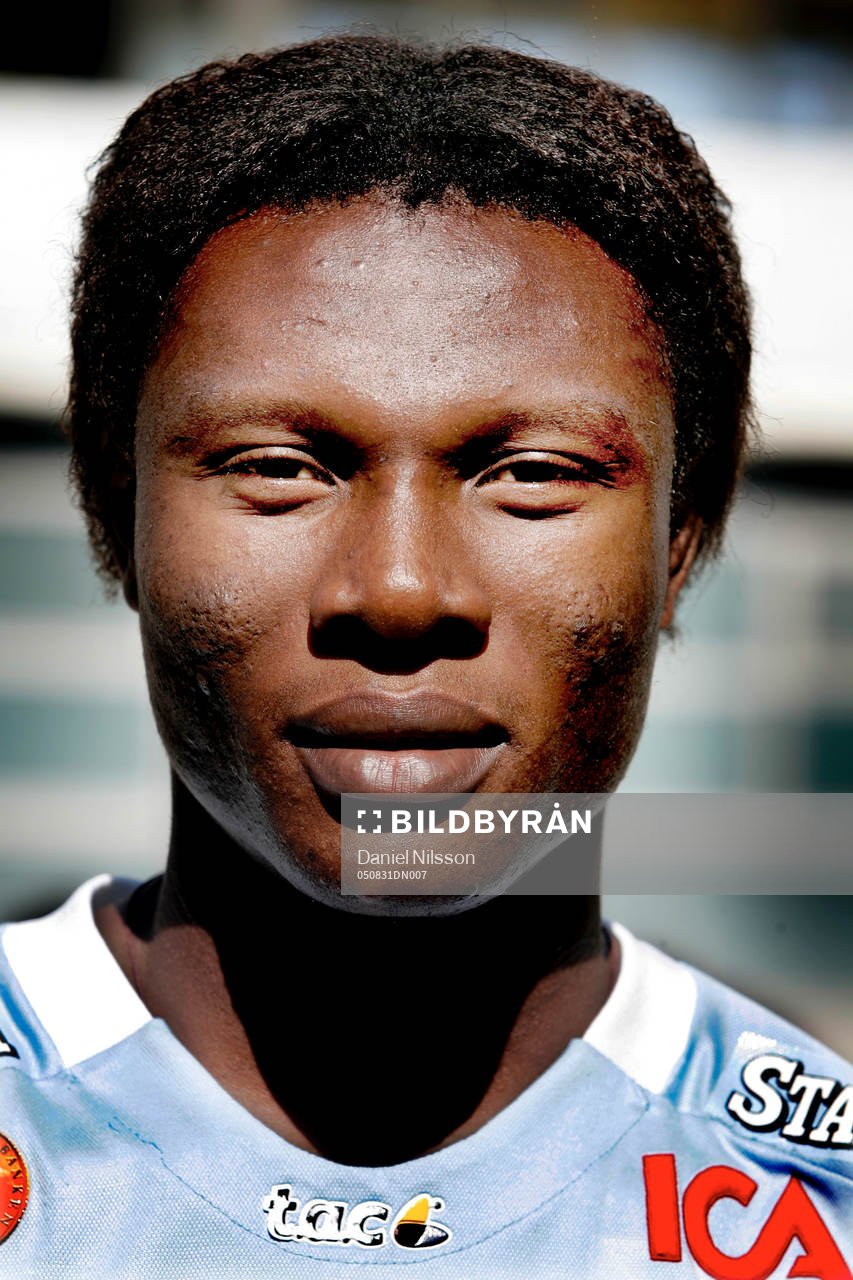 Edward Ofere från Nigeria, nyförvärv i Malmö FF