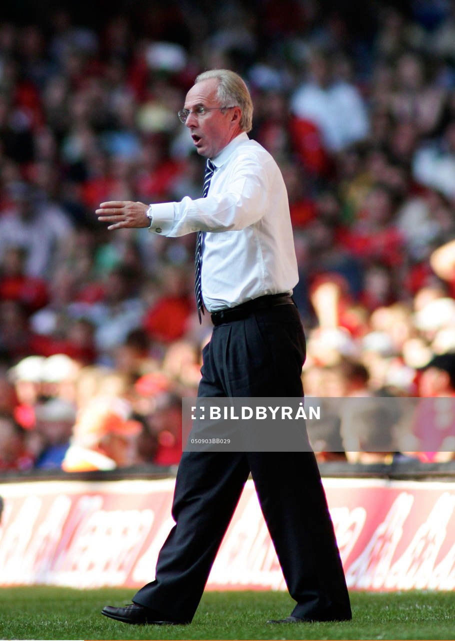 Sven Göran Eriksson, Förbundskapten, England