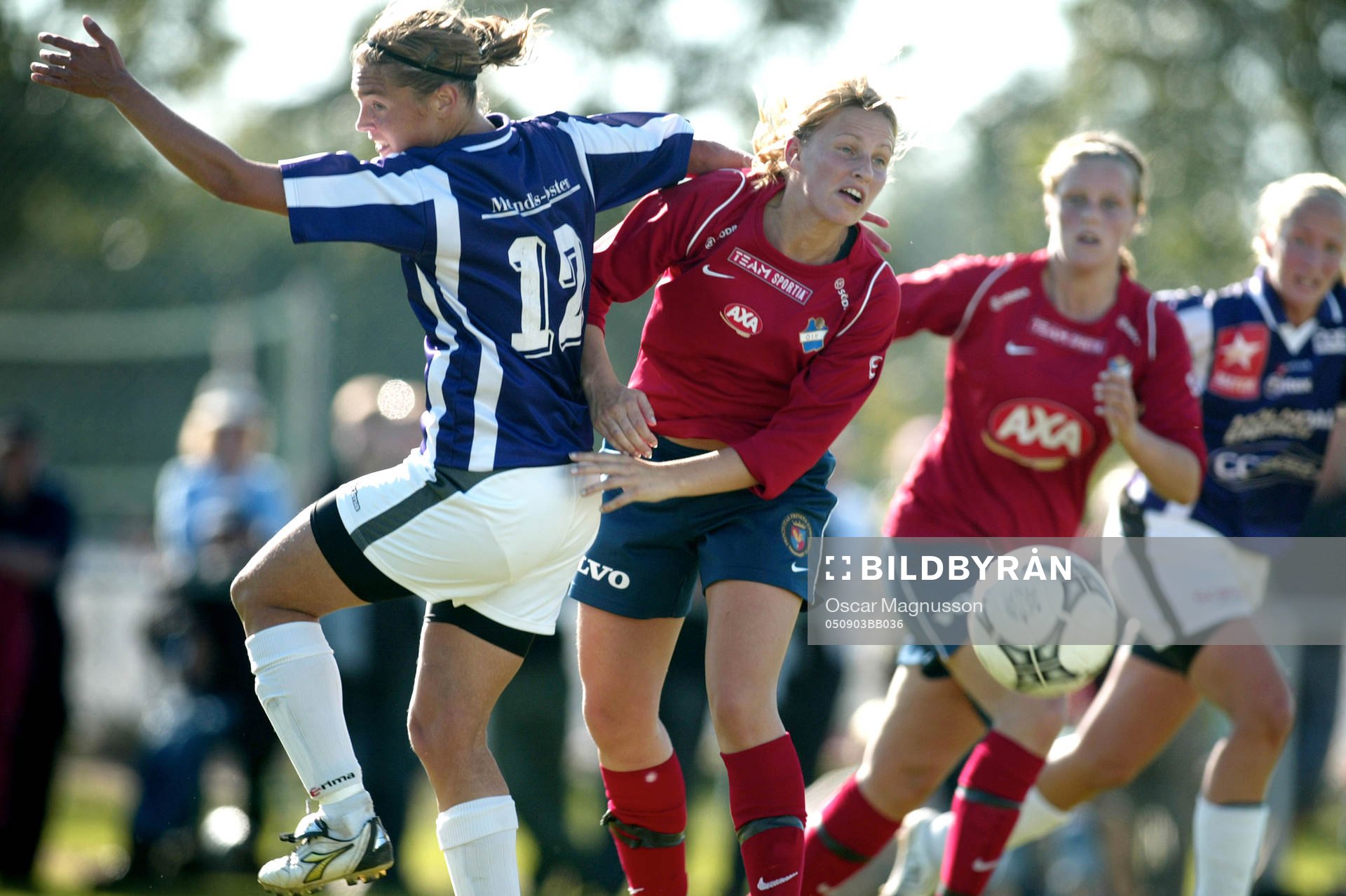 Fotboll, dam, Södertvåan, Jitex - Öster