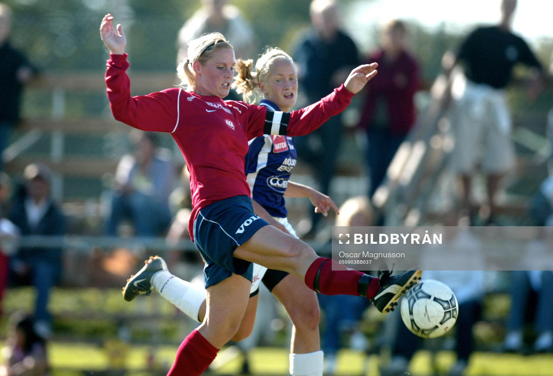 Fotboll, dam, Södertvåan, Jitex - Öster