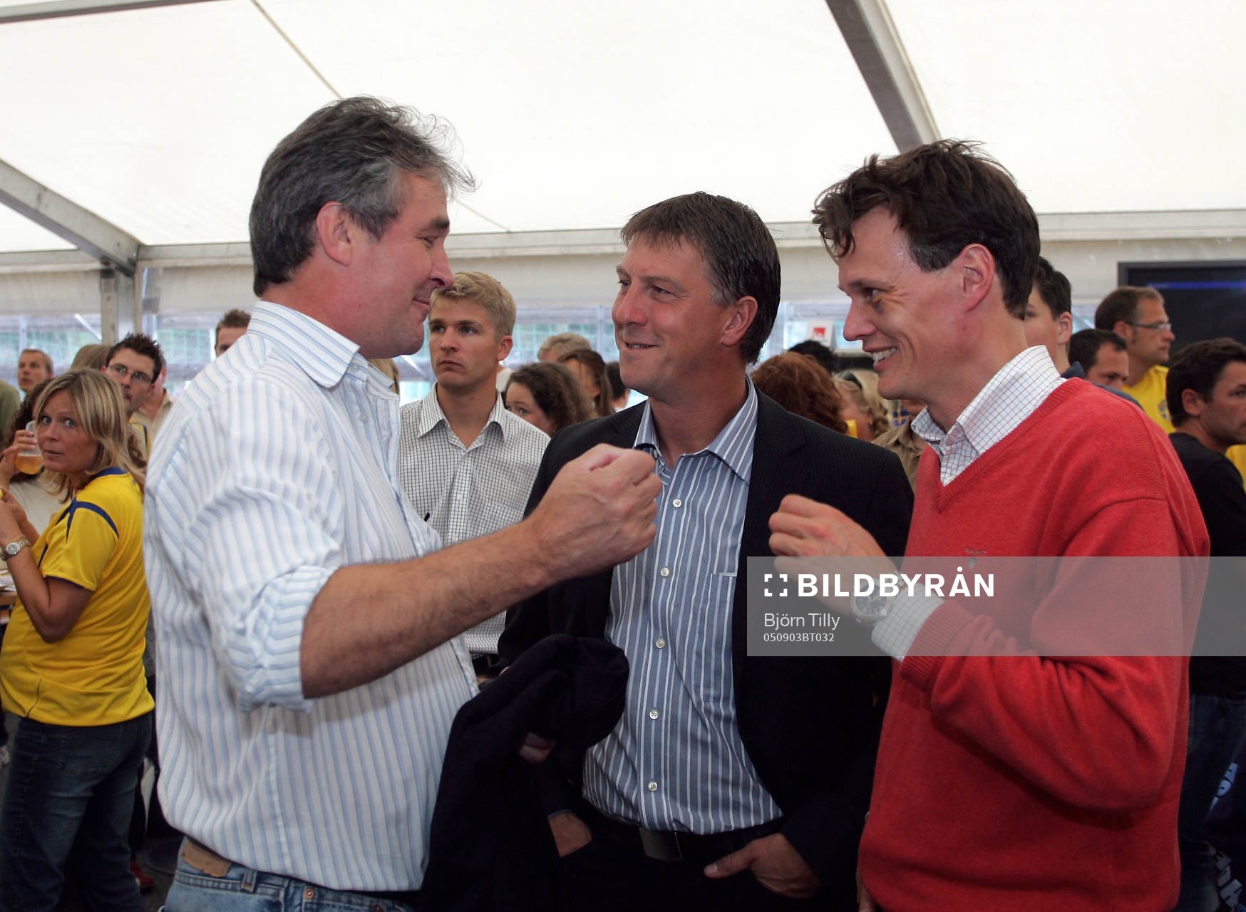 Ralf Edström, Kjell Jonevet och Jesper Kärrbrink