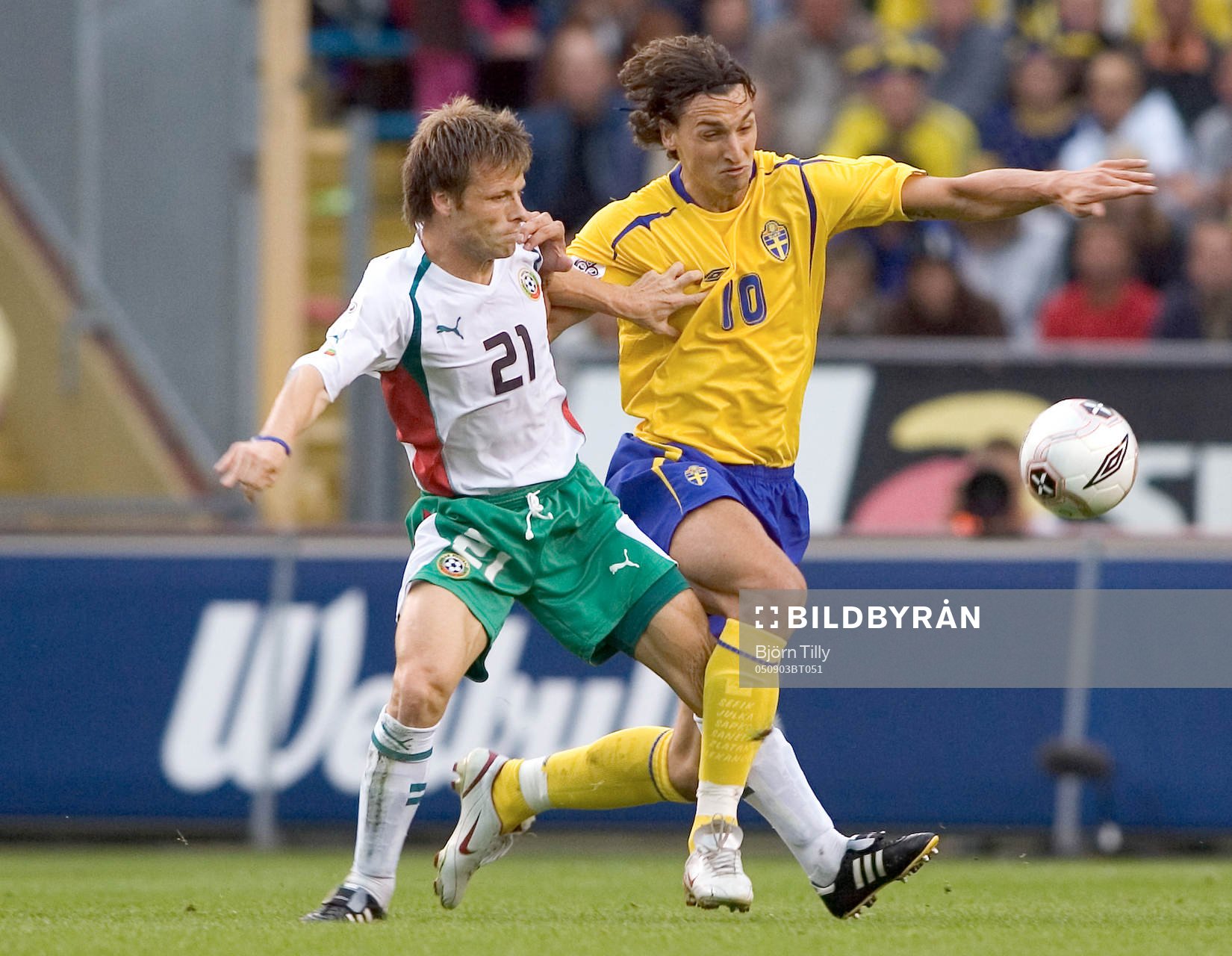Elin Topuzakov, Bulgarien och Zlatan Ibrahimovic, Sverige