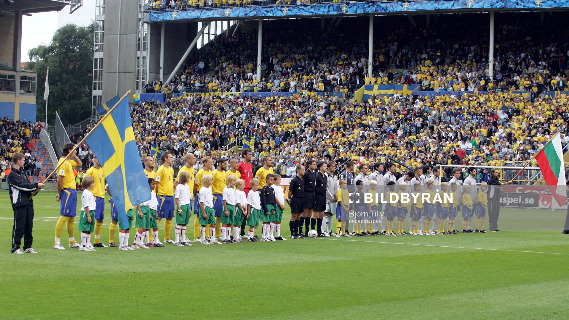 Fotboll, VM-kval, Sverige - Bulgarien