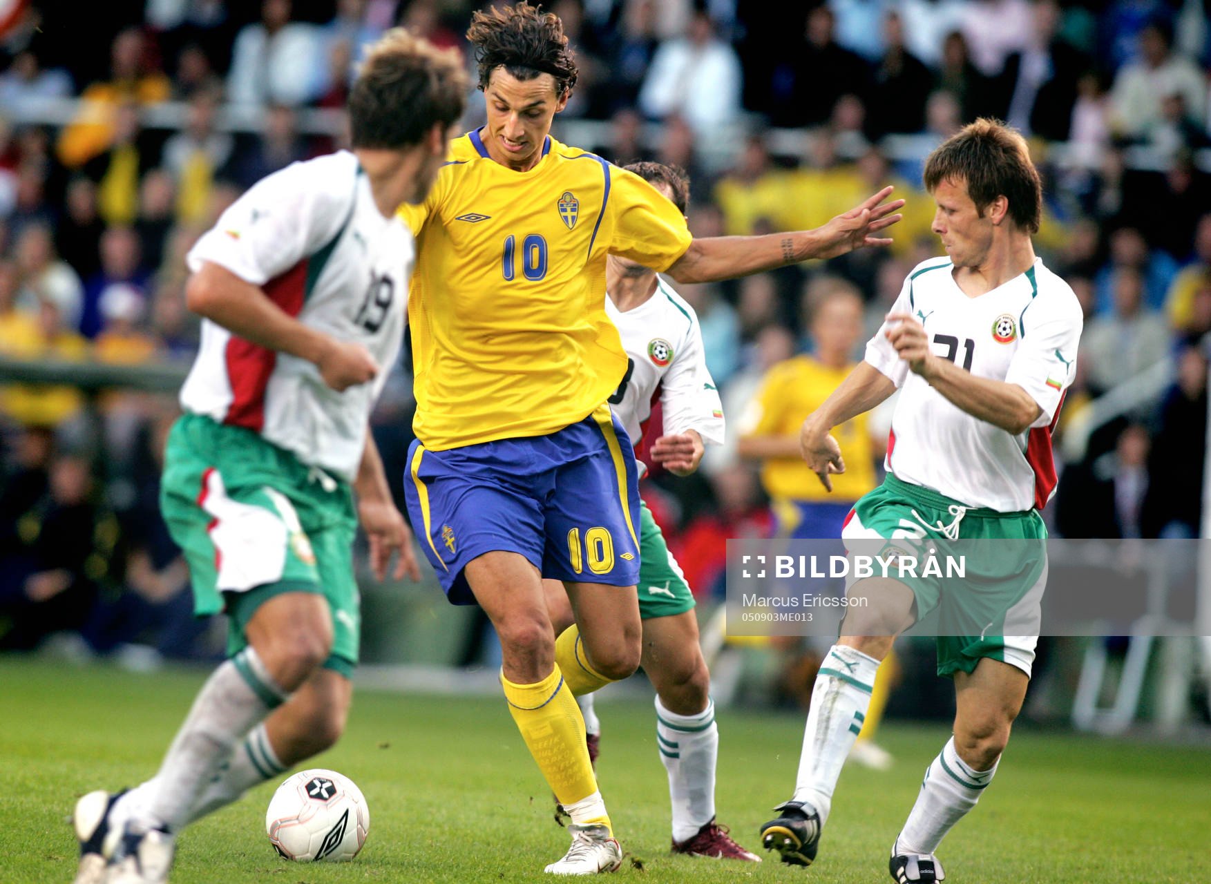 Fotboll, Landskamp, VM-Kval, Sverige - Bulgarien