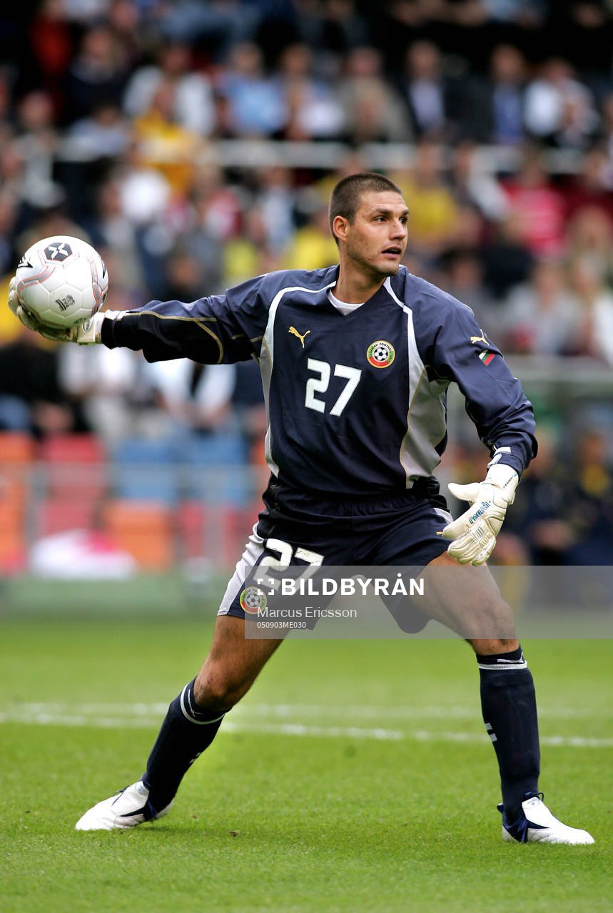 Dimitar Ivankov, målvakt