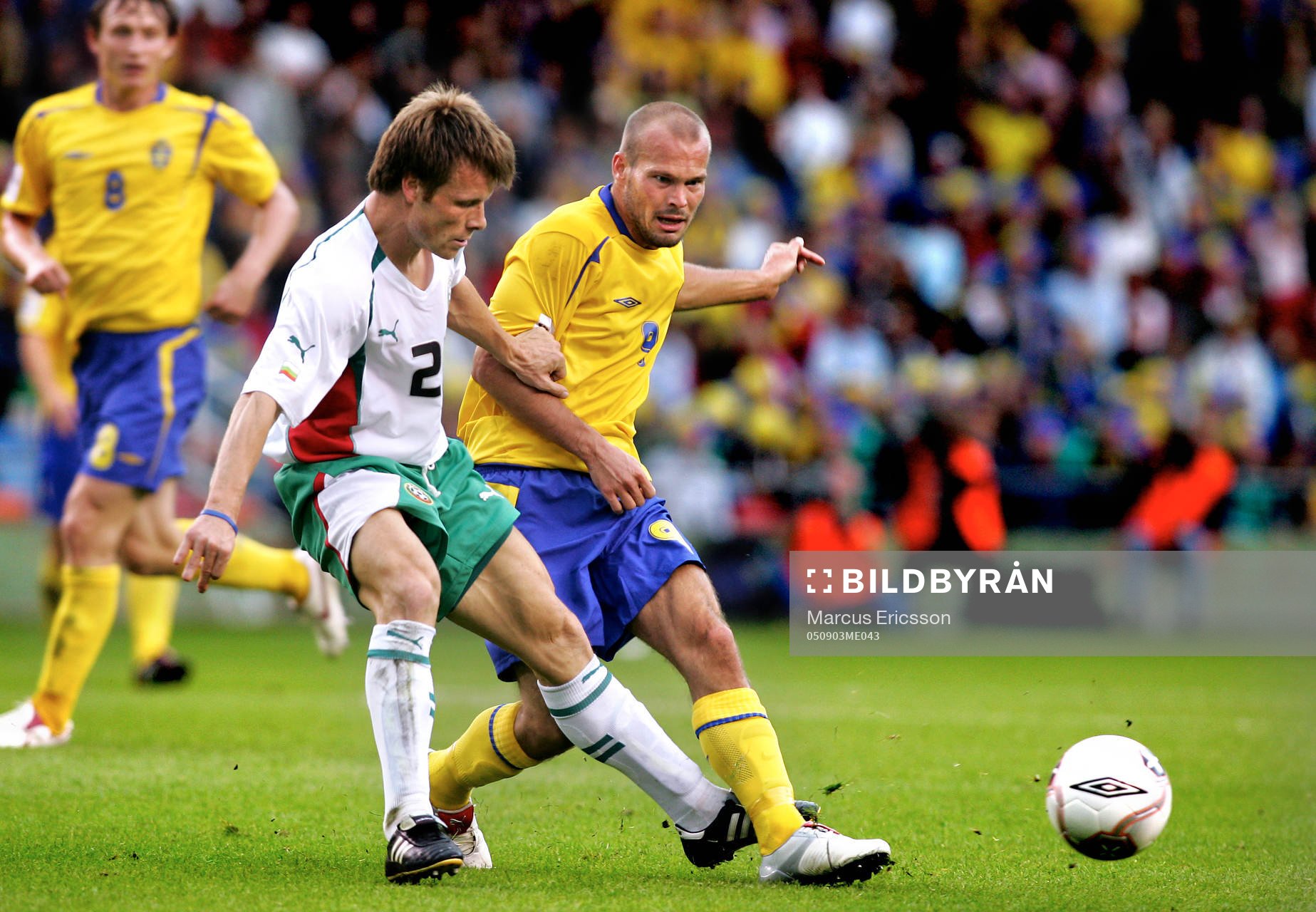 Radostin Kishishev, Bulgarien och Fredrik Ljungberg, Sverige