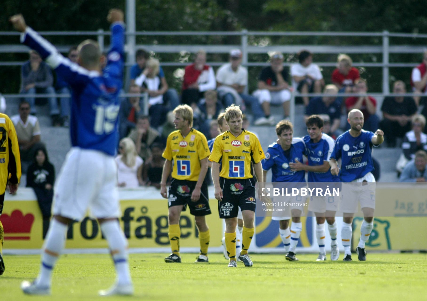 Jimmie Augustsson och Mattias Thylander, Trelleborg (Jubel)