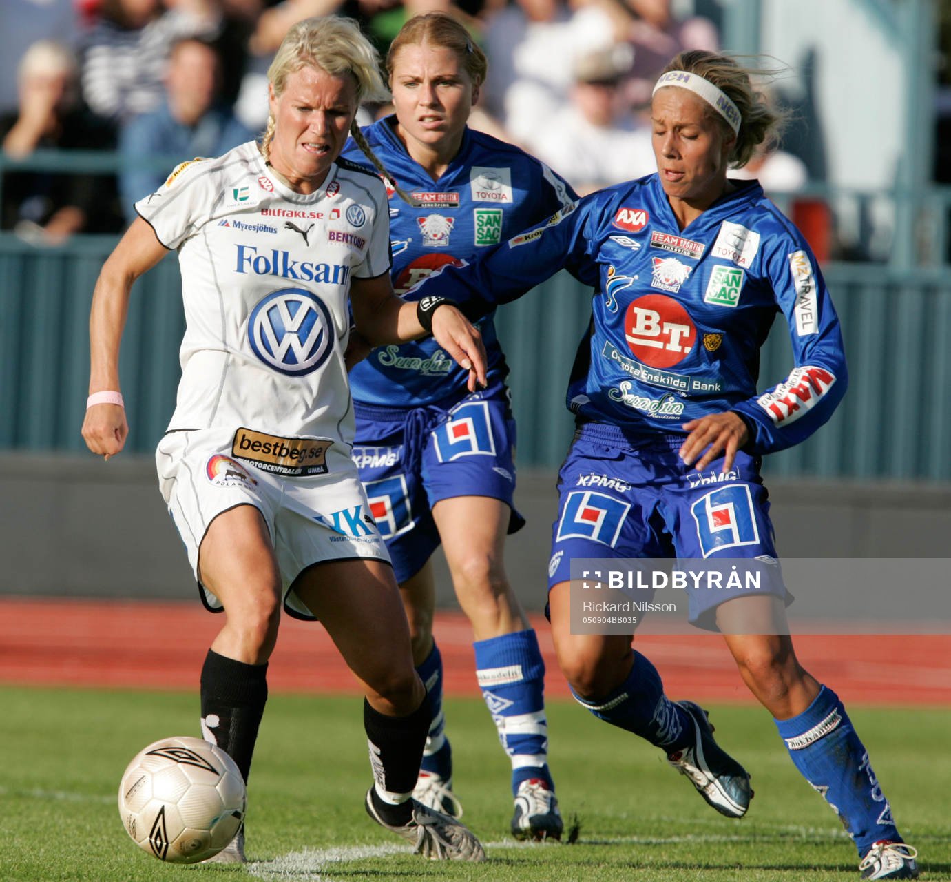 Anna Sjöström, Umeå och Maria Lindström, Emma Claeson,