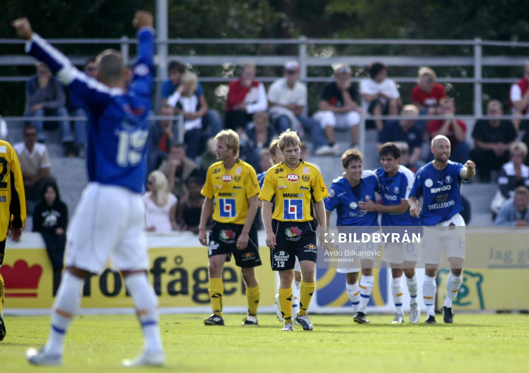 Jimmie Augustsson och Mattias Thylander, Trelleborg (Jubel)
