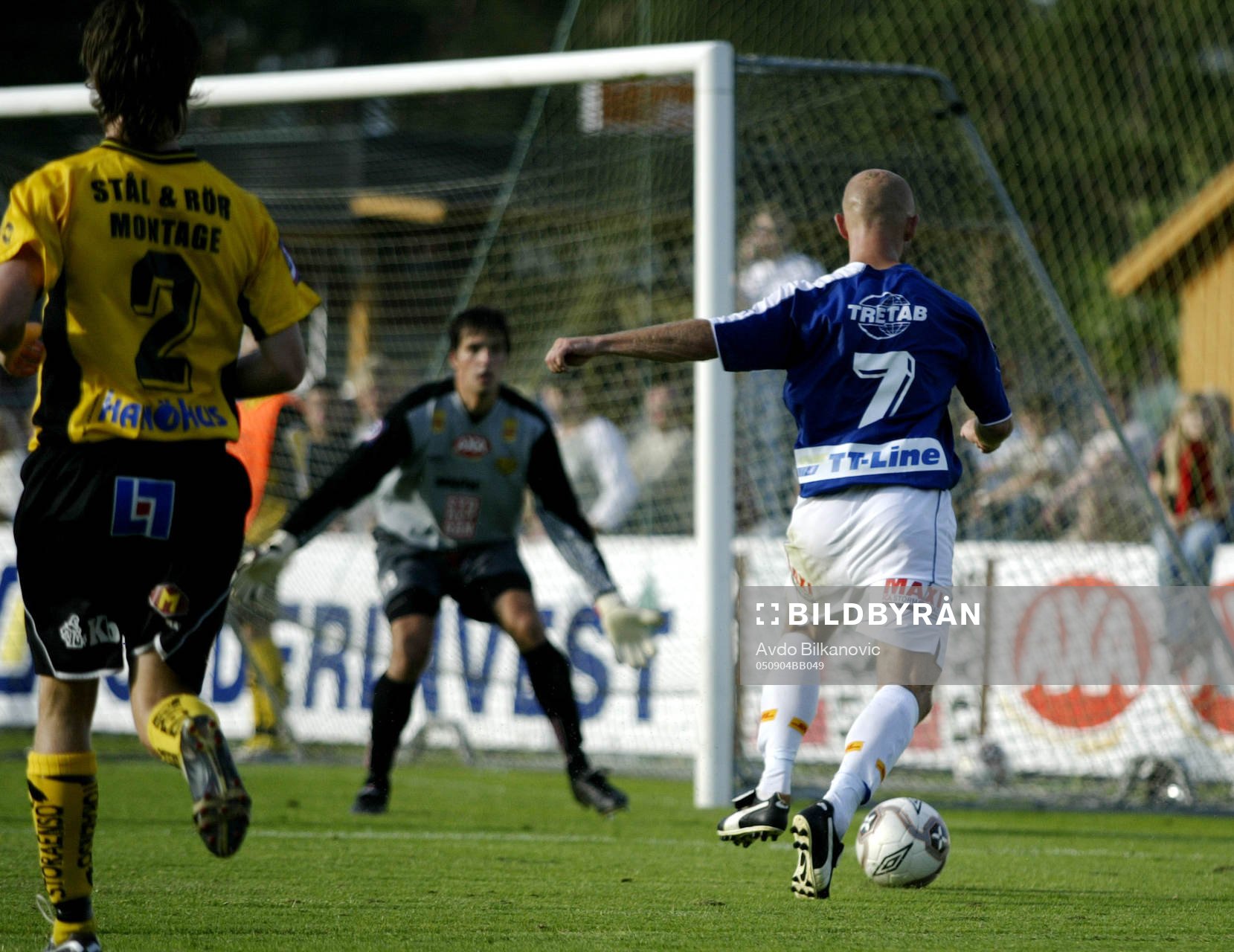 Mattias Thylander, Trelleborg och Dusan Melicharek,