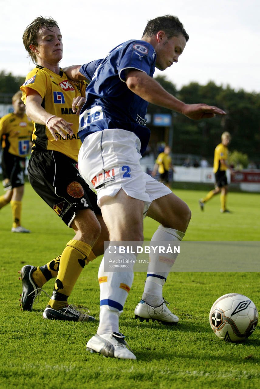 Jens Sloth, Trelleborg och Richard Sandström, Mjällby