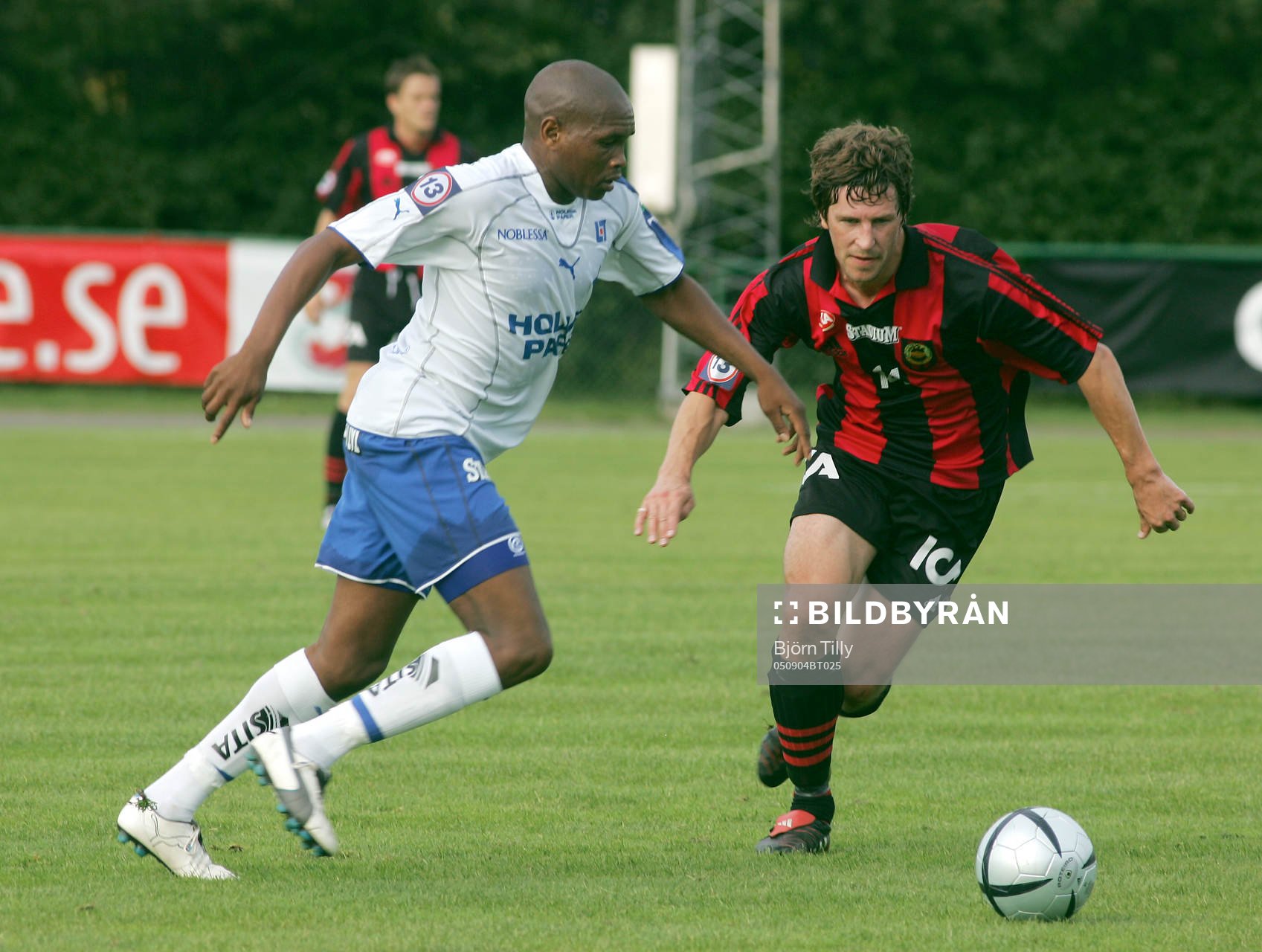  Siyabonga Siphika, Norrköping och Tomas Lagerlöf, Brommapojkarna.