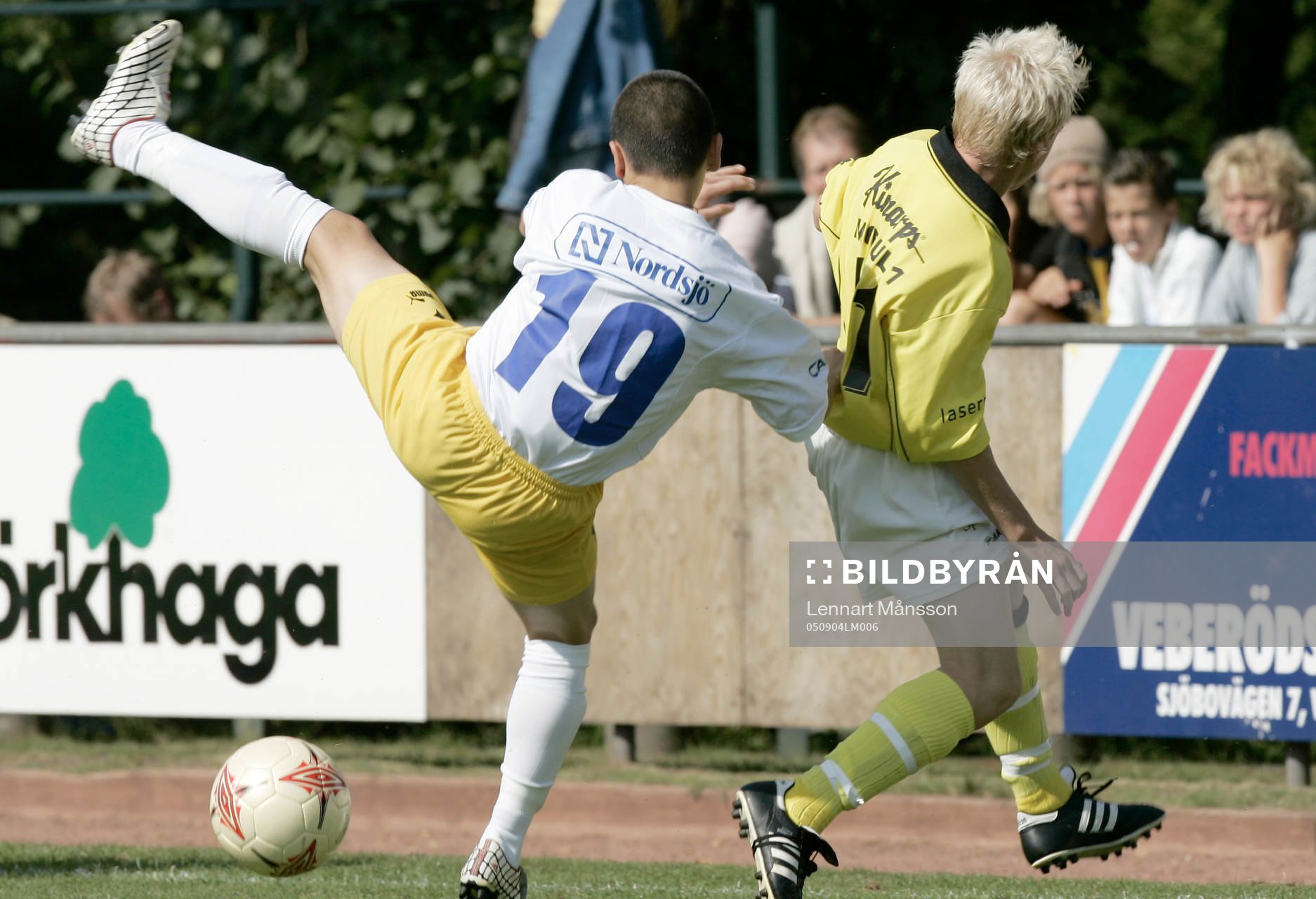 Boris Hrncic missar bollen