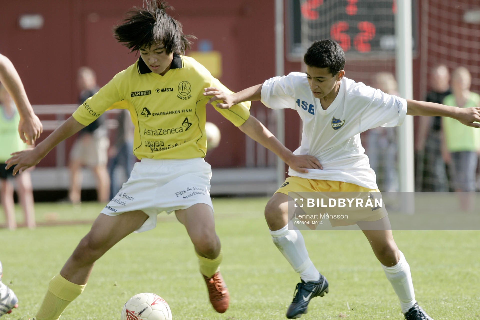 Fotboll, DM, final, 14 år, pojkar, Lunds BK - IFK Malmö