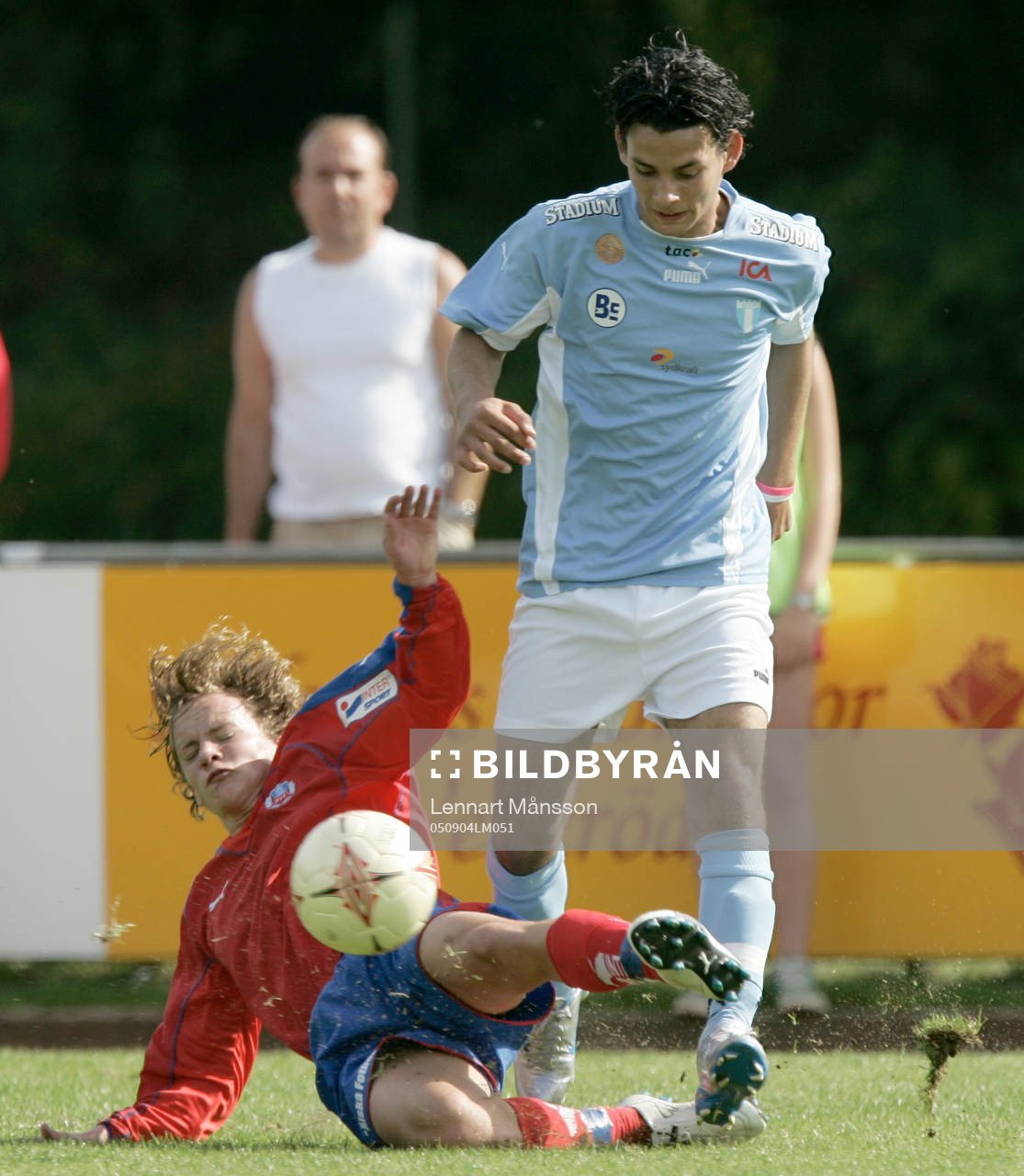 Fotboll, DM, final, 16 år, pojkar, Malmö FF - Helsingborg