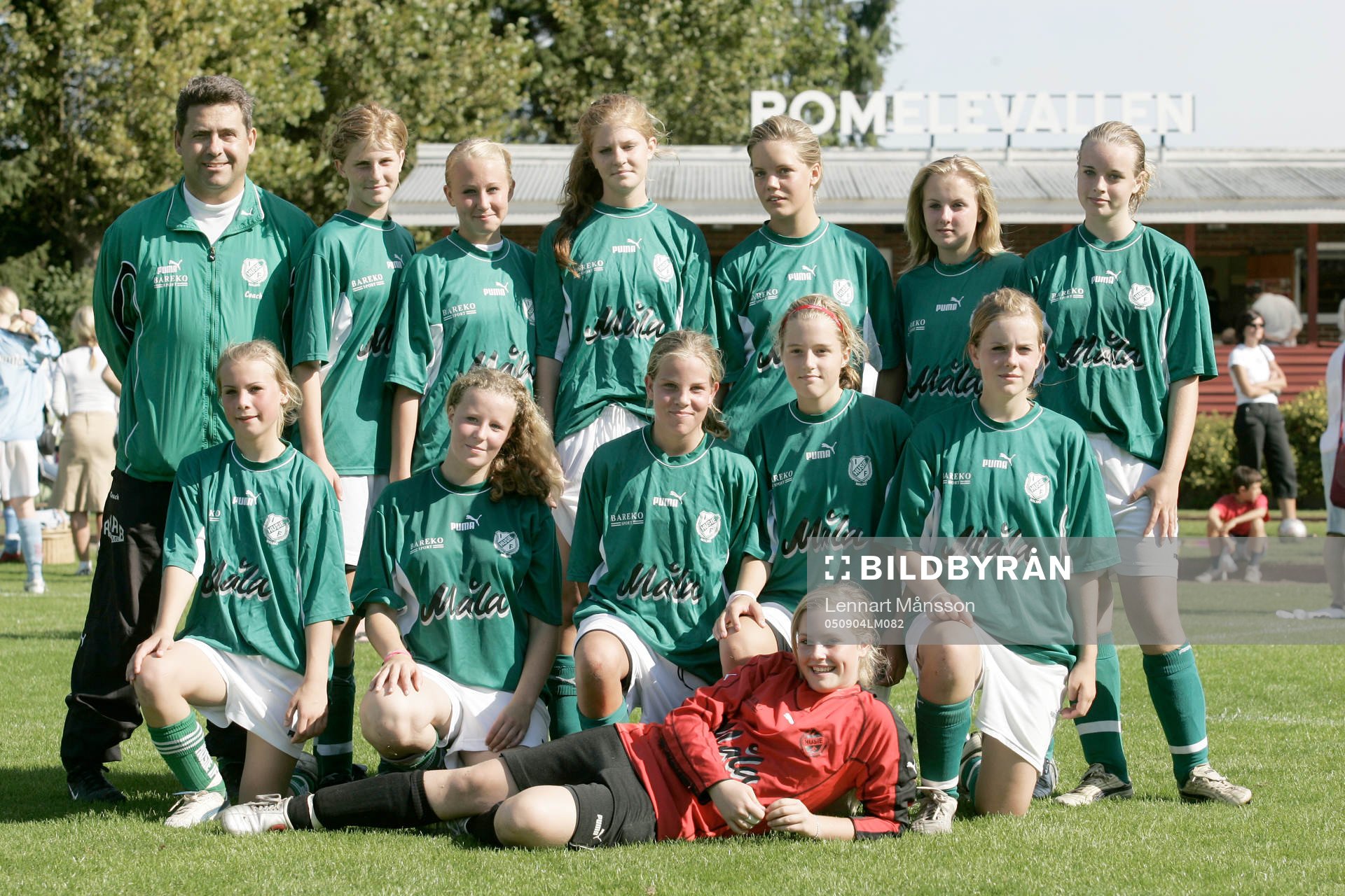 Husies tjejer som blev tvåa