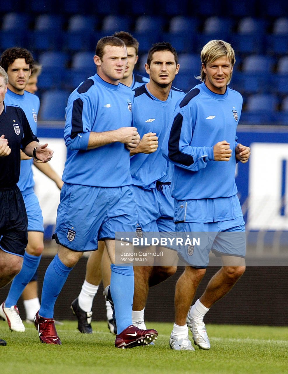 Wayne Rooney och David Beckham