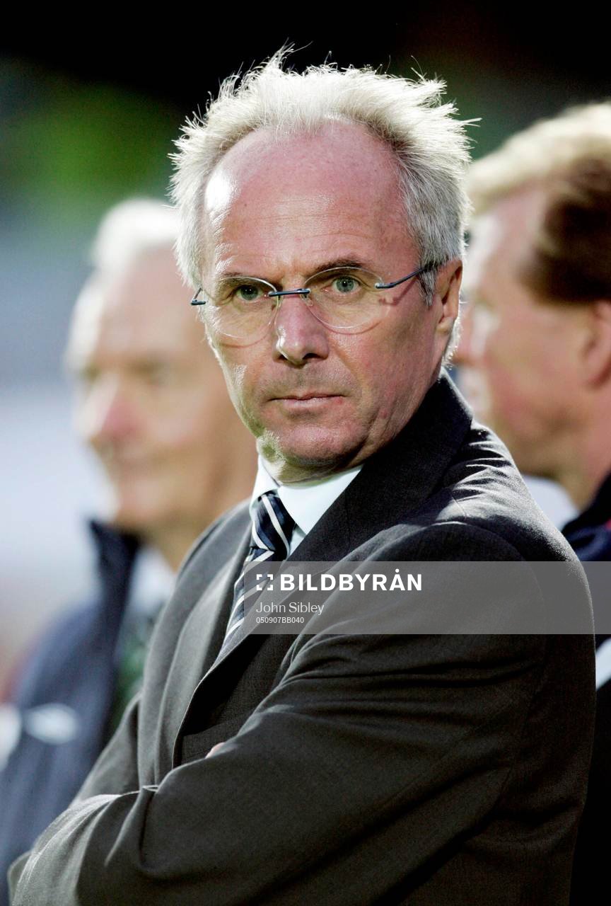 Sven Göran Eriksson, tränare, England