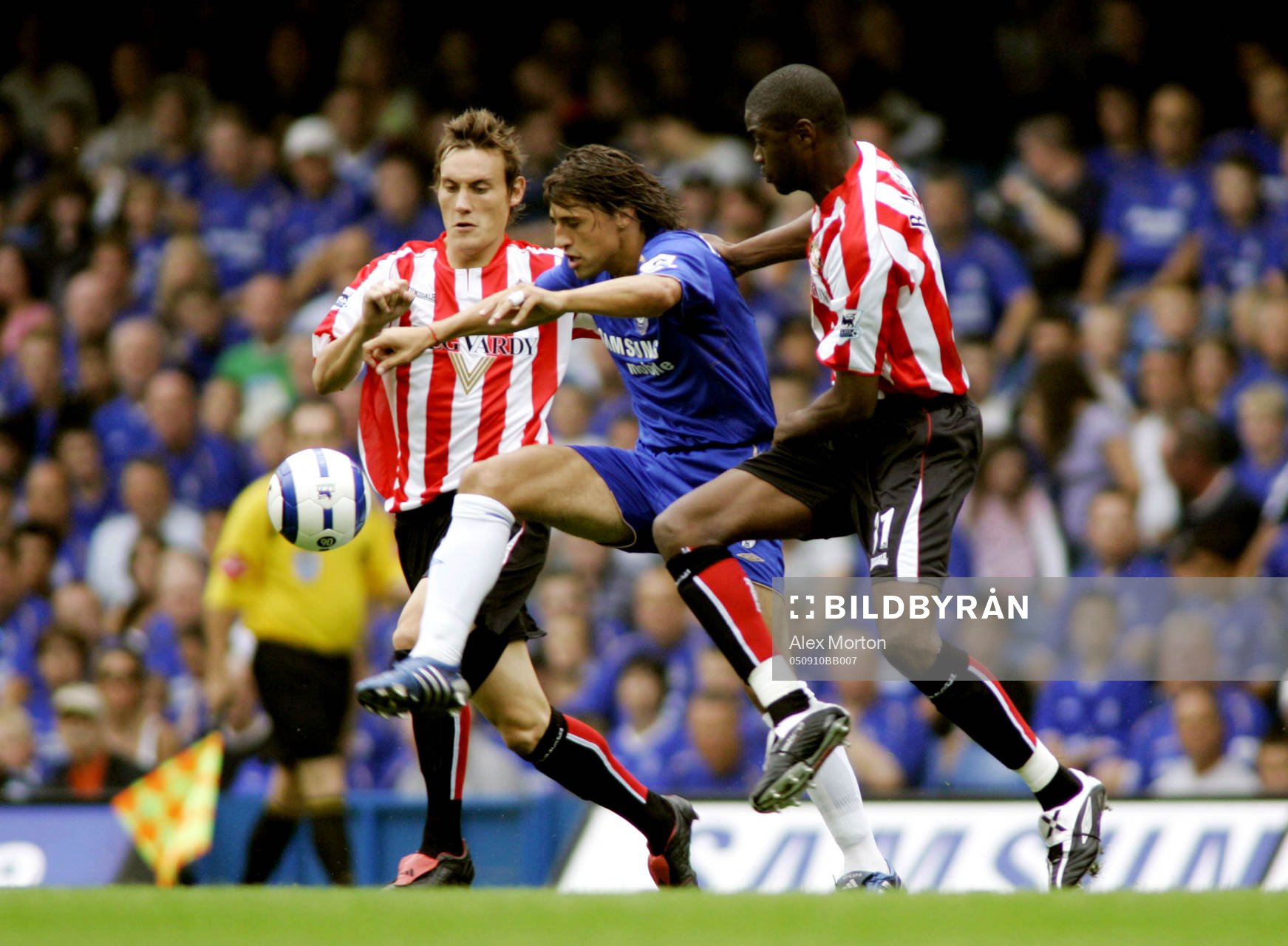 Fotboll, engelsk, Premier League, Chelsea - Sunderland
