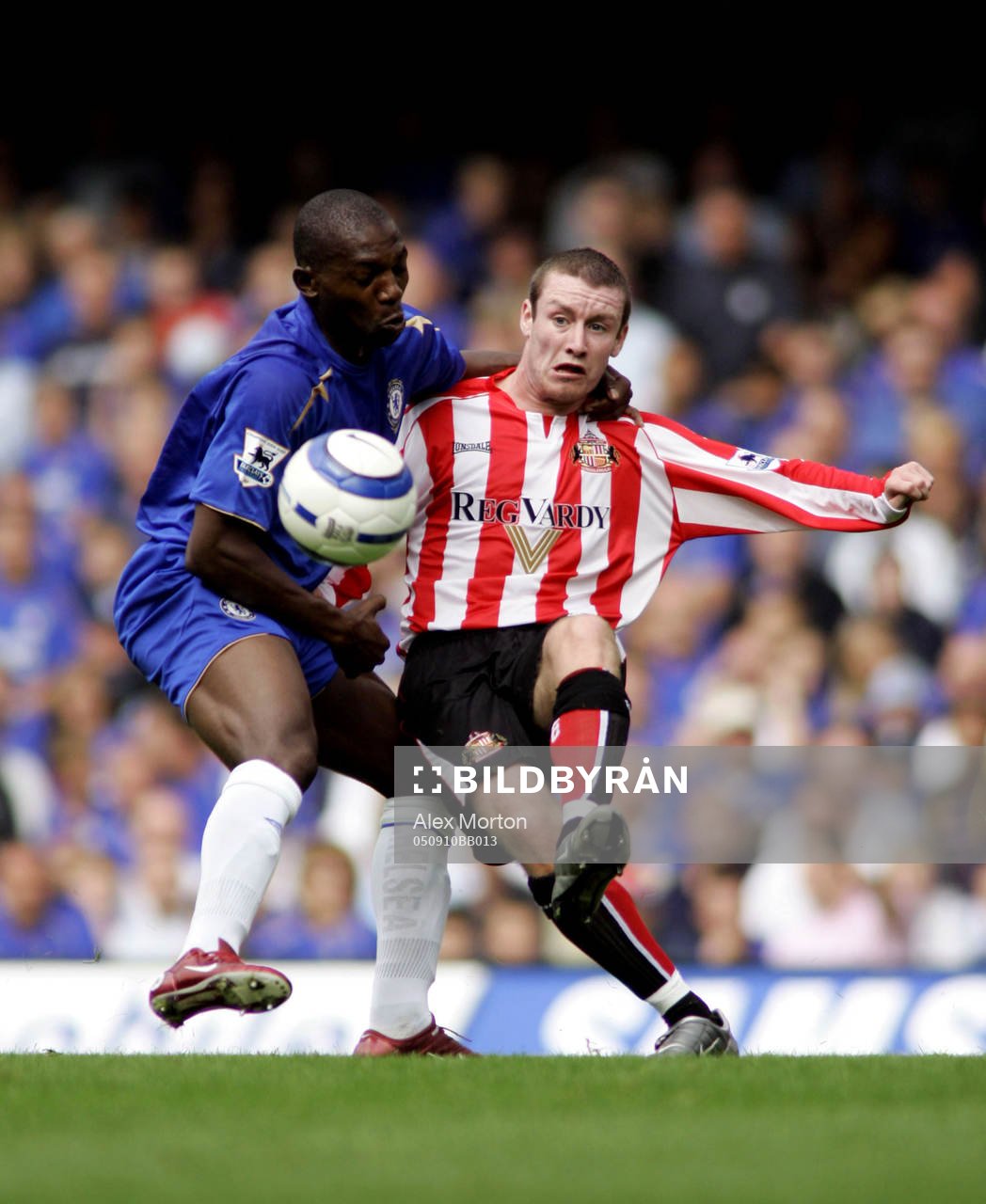 Geremi, Chelsea och  Stephen Elliott, Sunderland