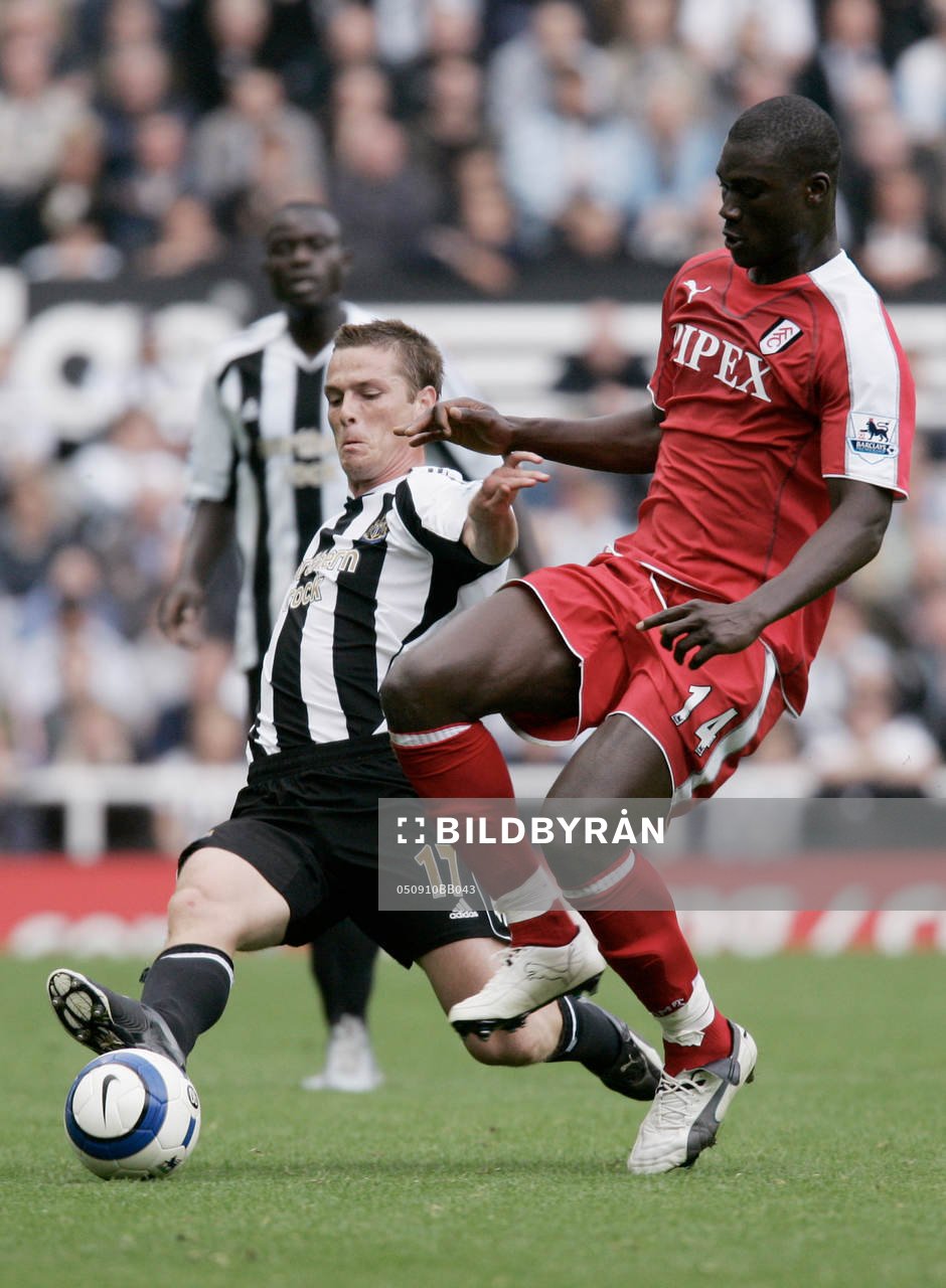 Scott Parker, Newcastle och Pape Bouba Diop, Fulham
