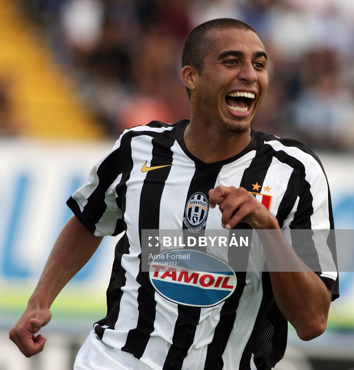 Trezeguet, jubel, triumf, glad, glädje