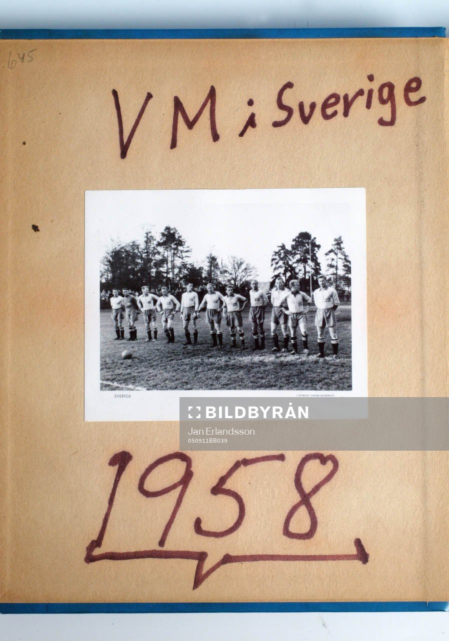 Fotboll, VM, 1958, Souvenir