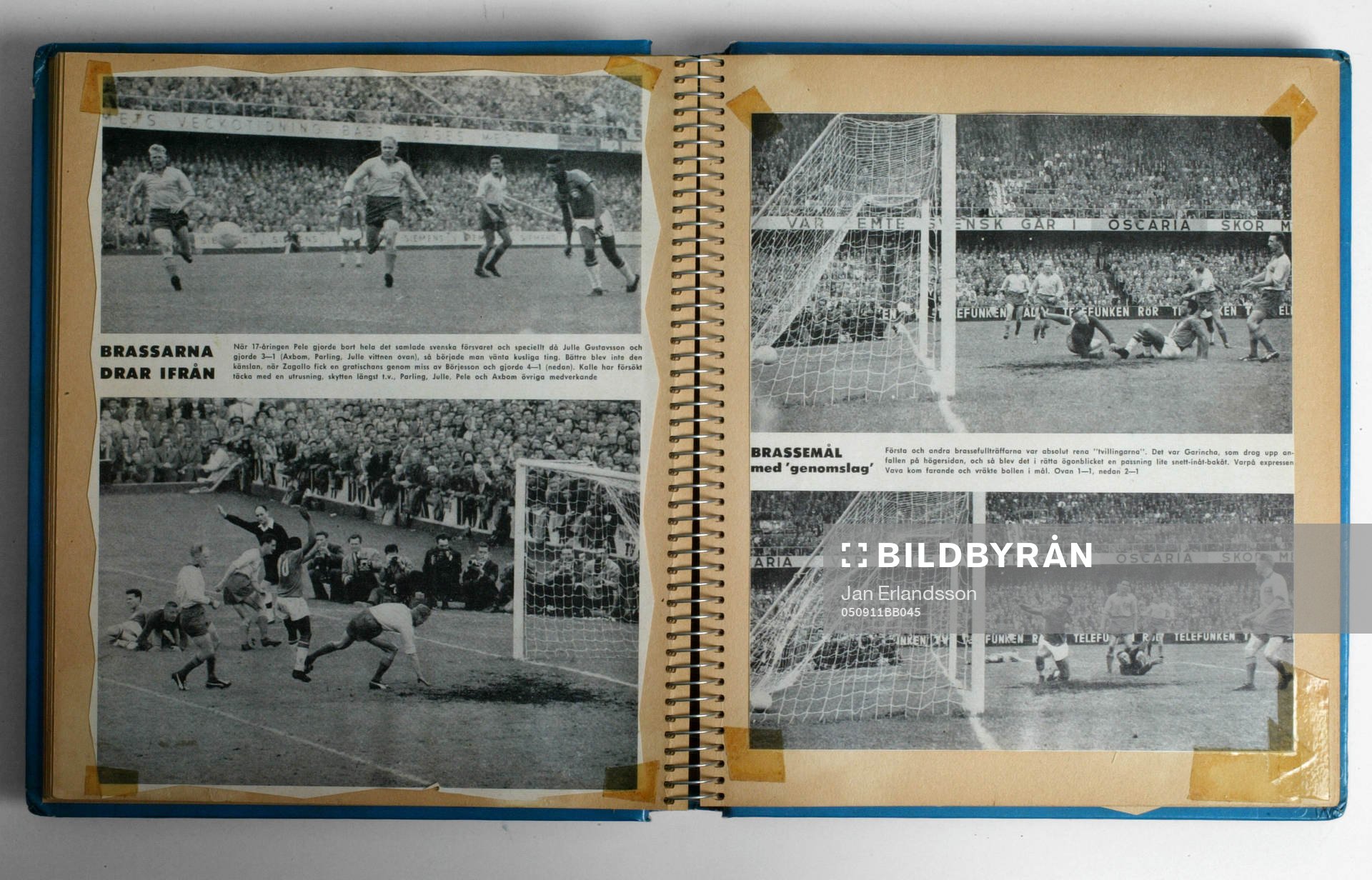 Fotboll, VM, 1958, Souvenir