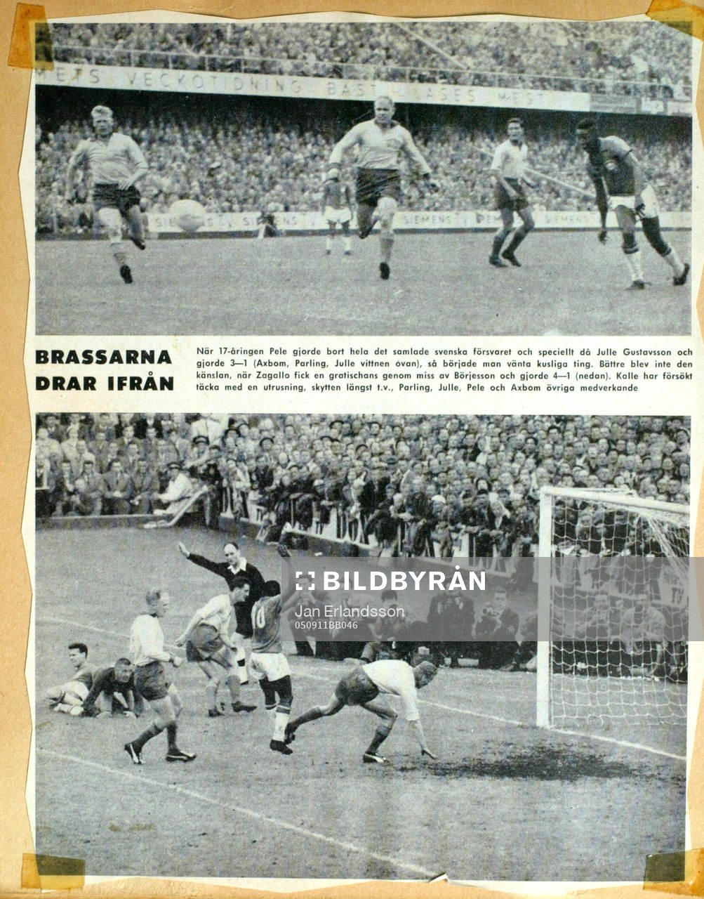 Fotboll, VM, 1958, Souvenir