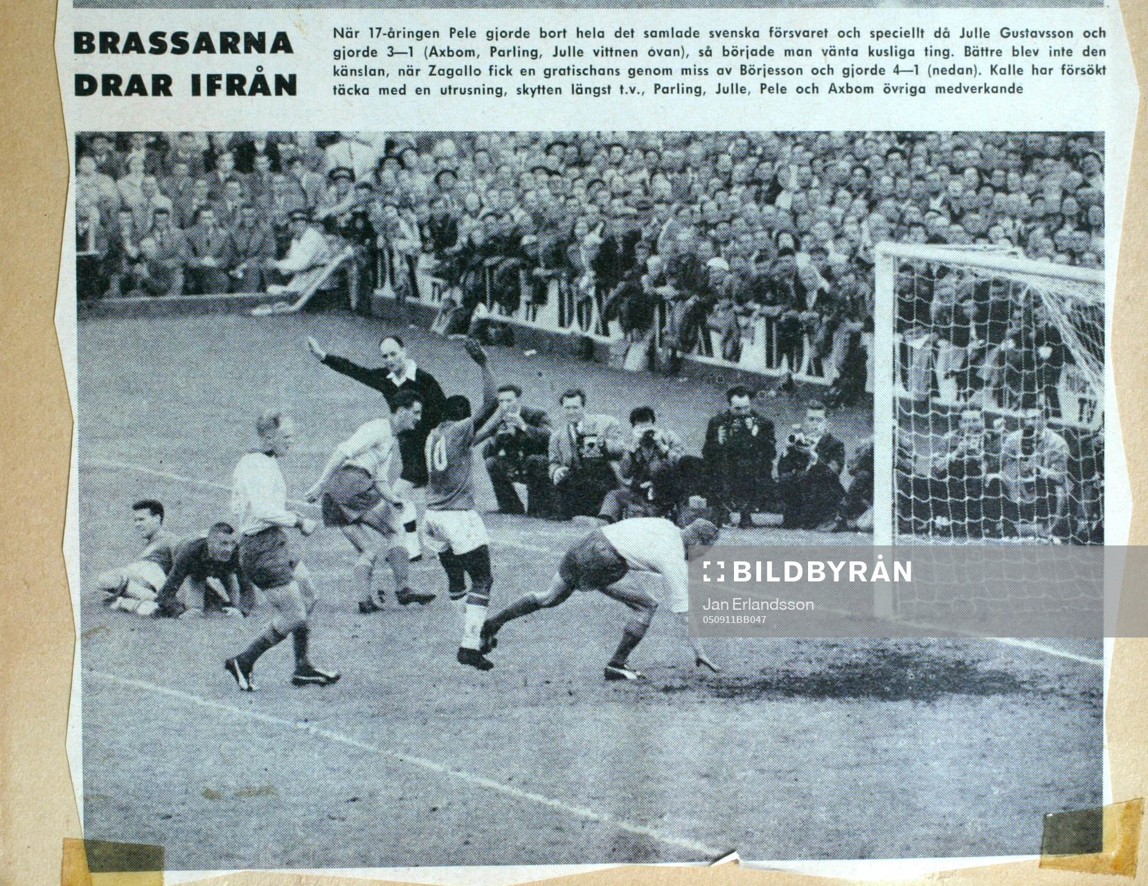Fotboll, VM, 1958, Souvenir