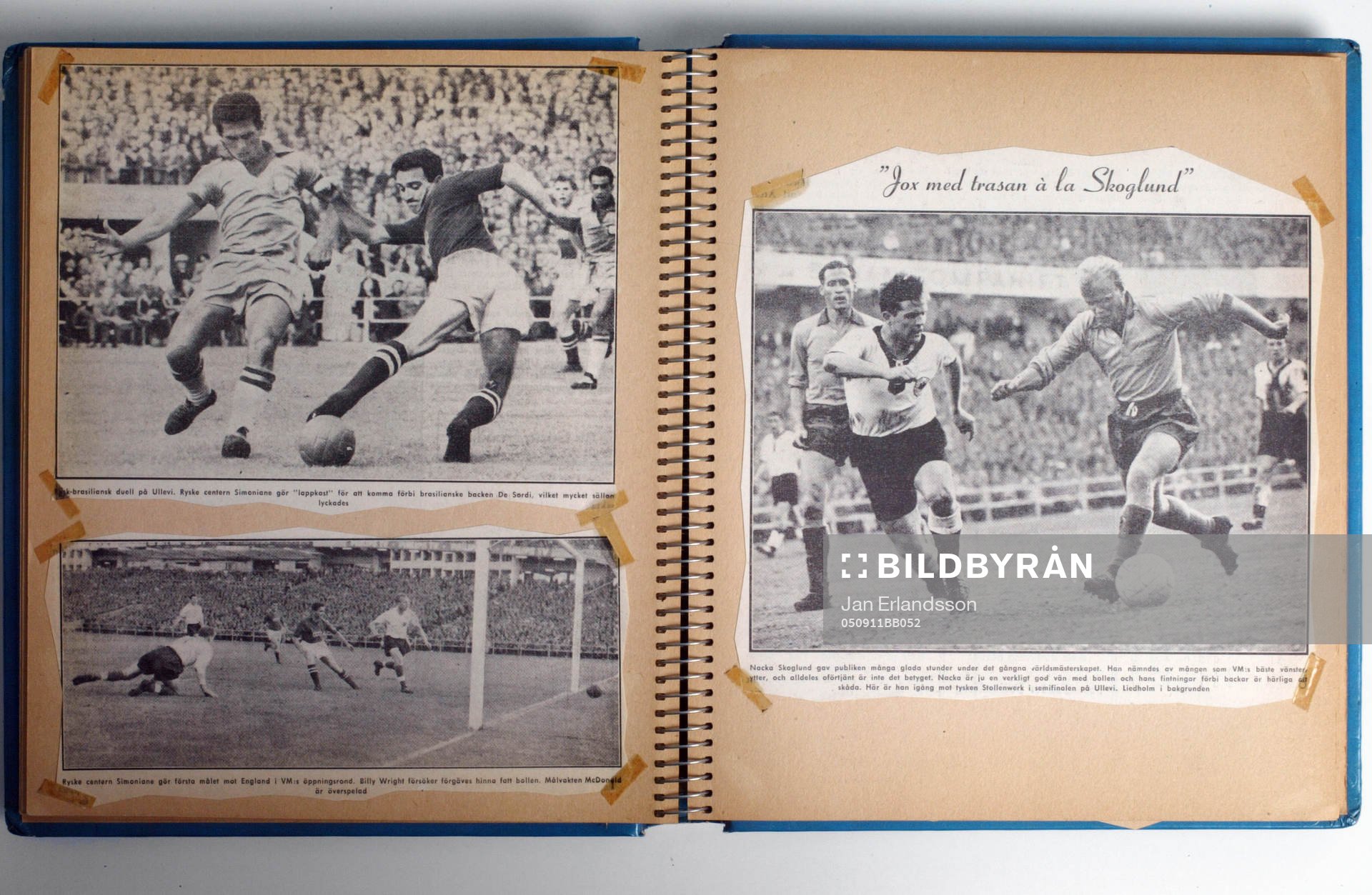 Fotboll, VM, 1958, Souvenir
