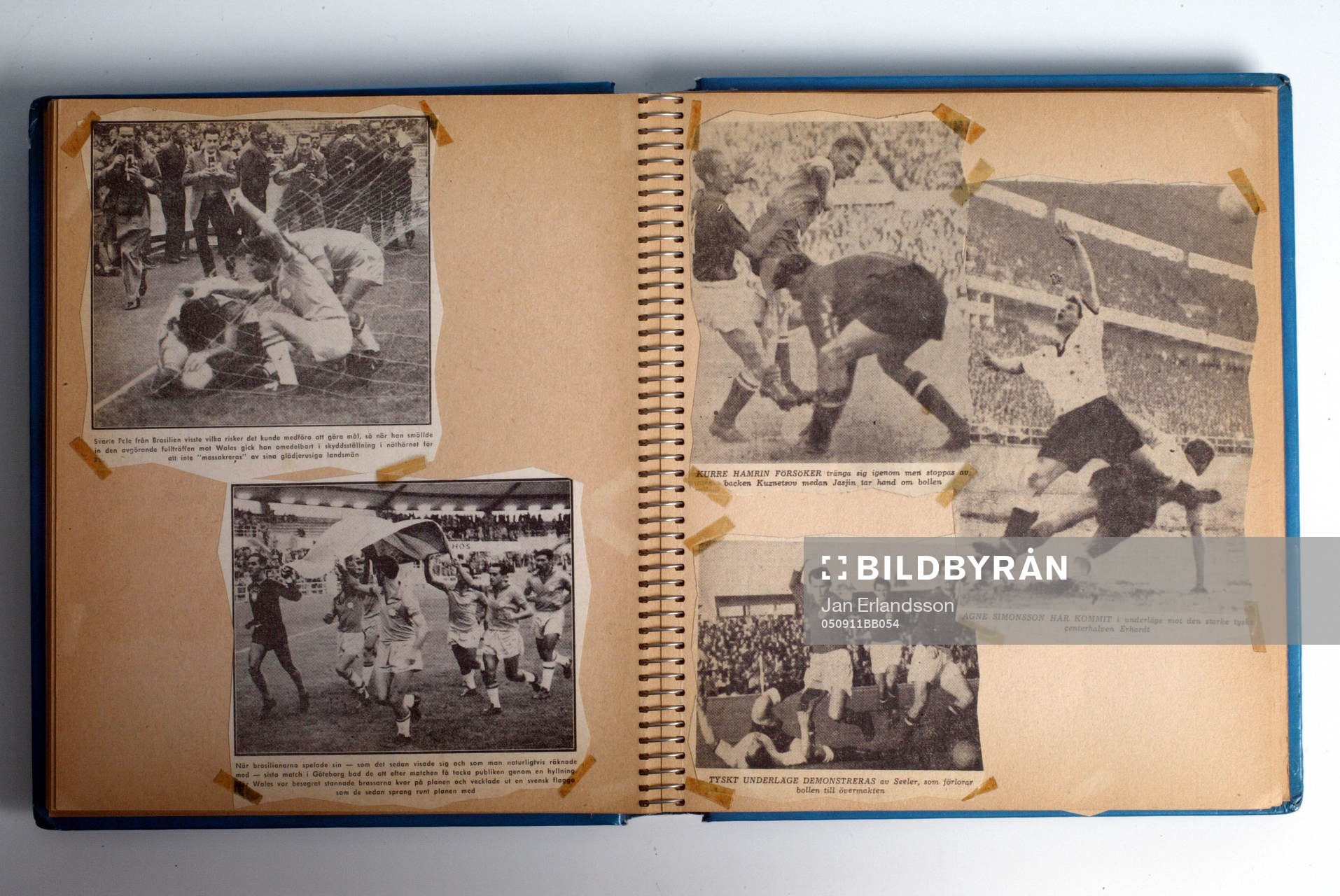 Fotboll, VM, 1958, Souvenir