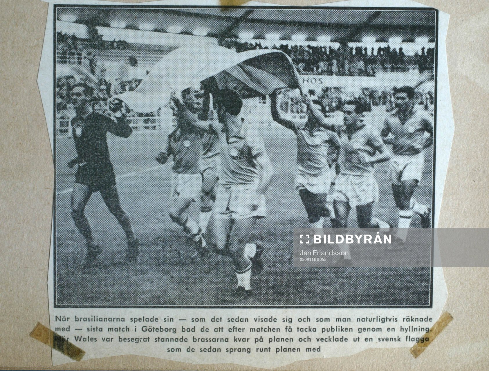 Fotboll, VM, 1958, Souvenir